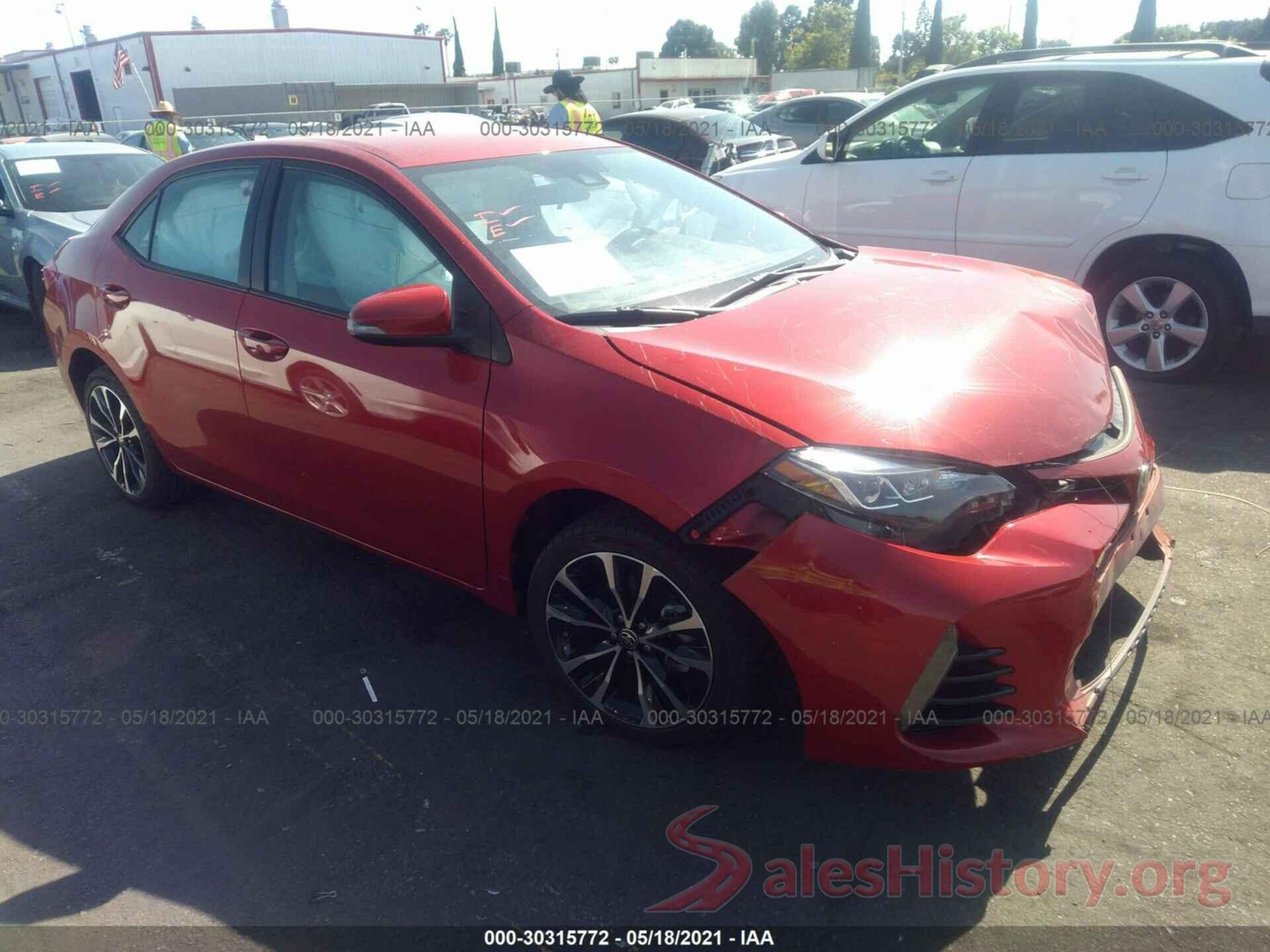 5YFBURHE8HP648205 2017 TOYOTA COROLLA