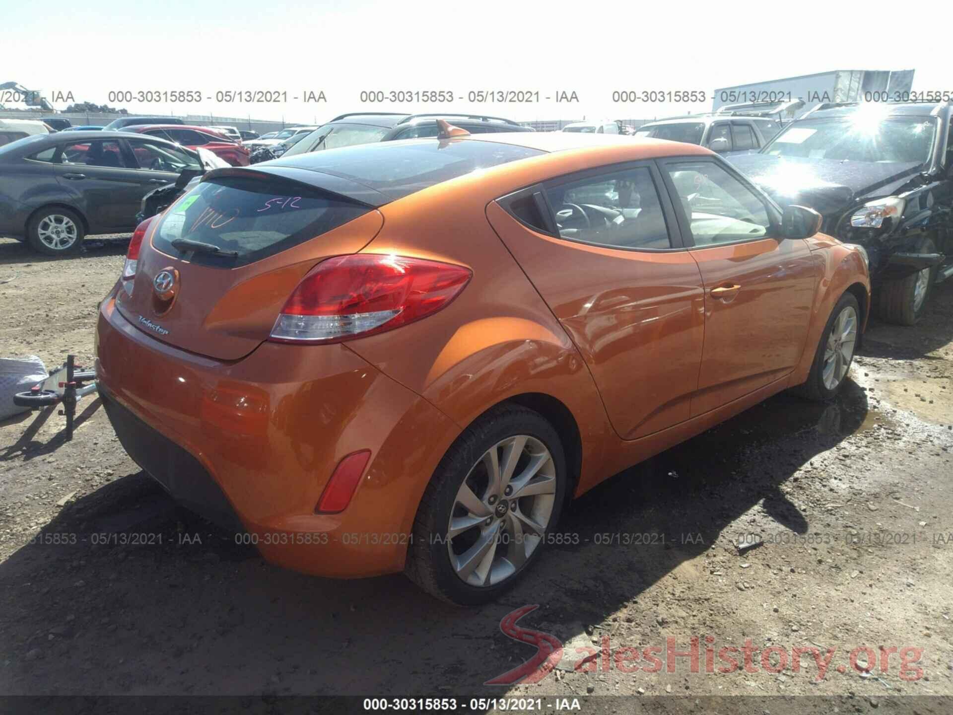 KMHTC6AD9GU295980 2016 HYUNDAI VELOSTER