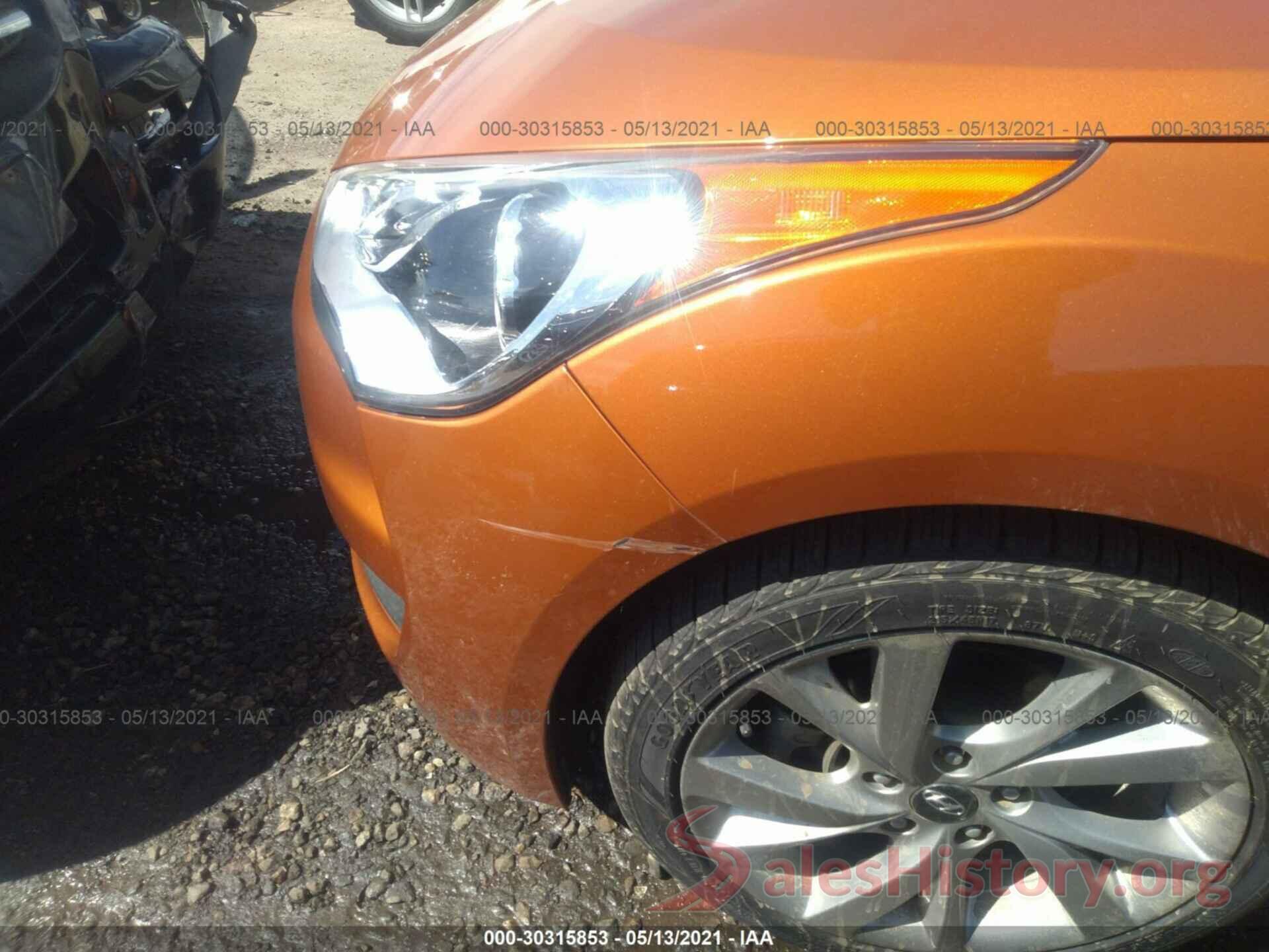 KMHTC6AD9GU295980 2016 HYUNDAI VELOSTER