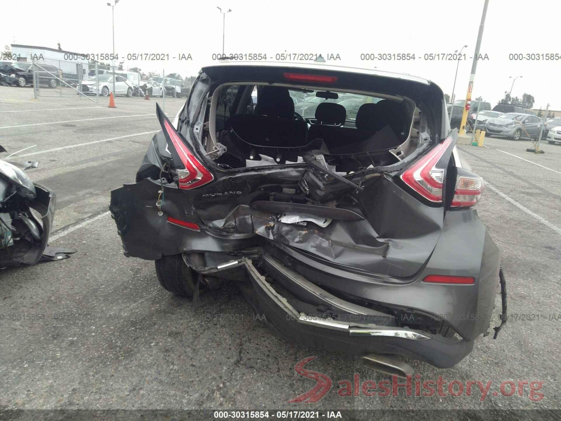 5N1AZ2MG2GN102311 2016 NISSAN MURANO