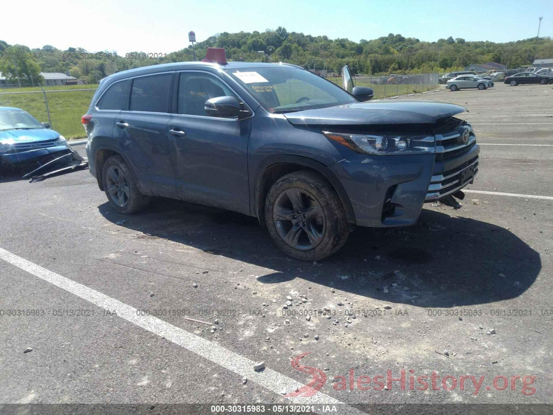 5TDDZRFH2KS718979 2019 TOYOTA HIGHLANDER