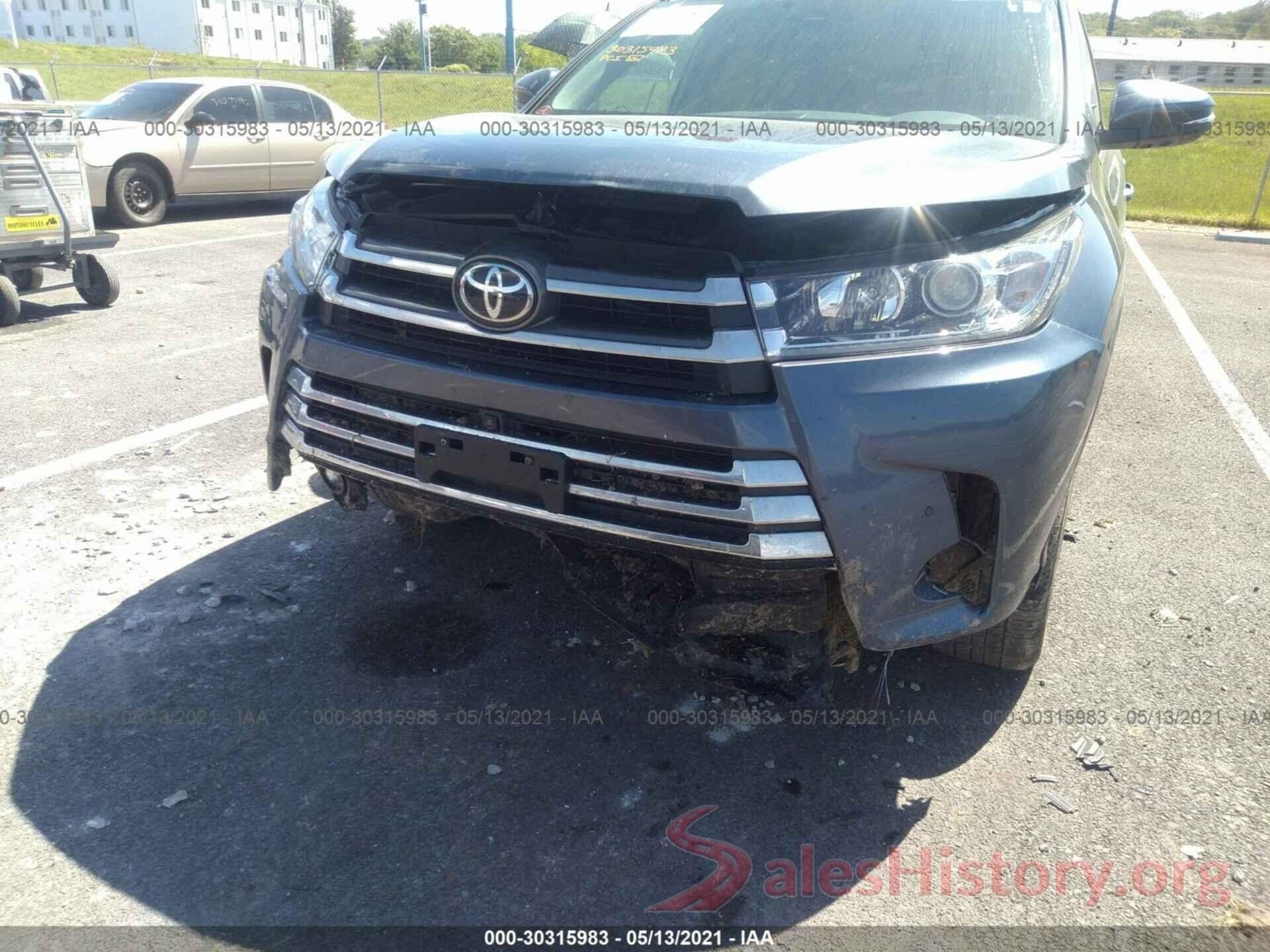 5TDDZRFH2KS718979 2019 TOYOTA HIGHLANDER