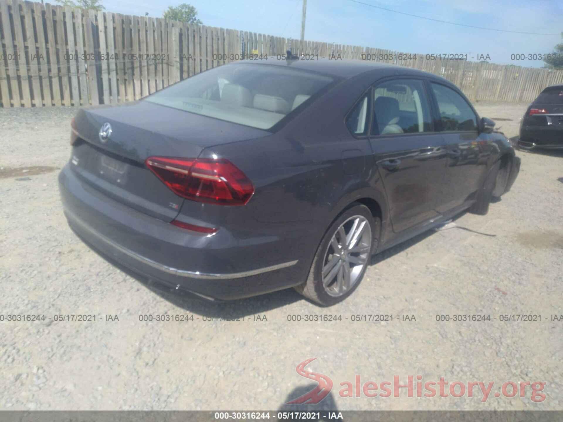 1VWAA7A39JC009361 2018 VOLKSWAGEN PASSAT