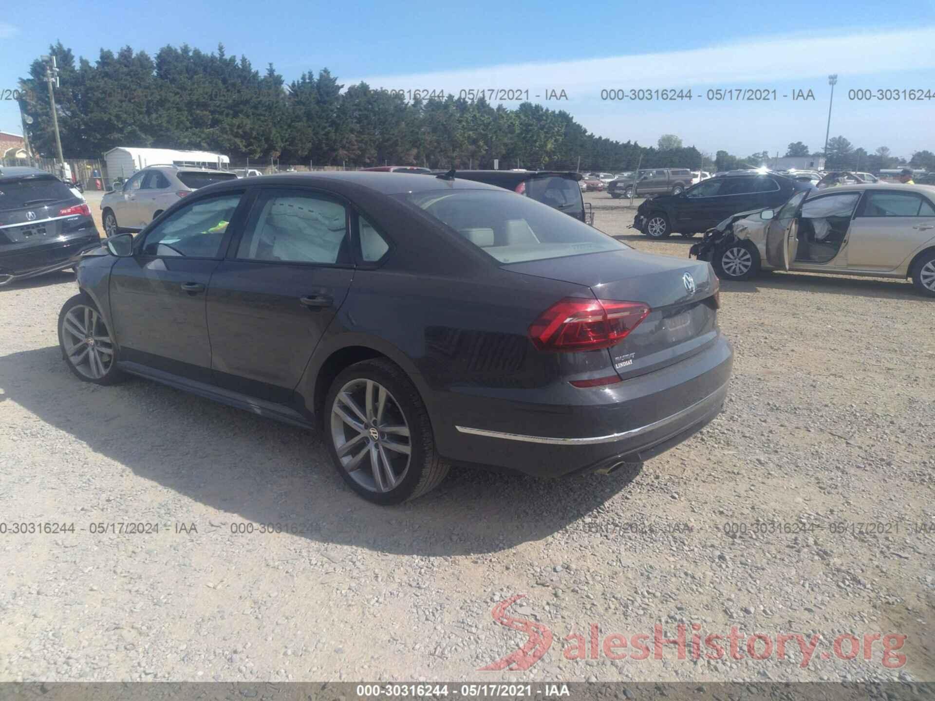 1VWAA7A39JC009361 2018 VOLKSWAGEN PASSAT