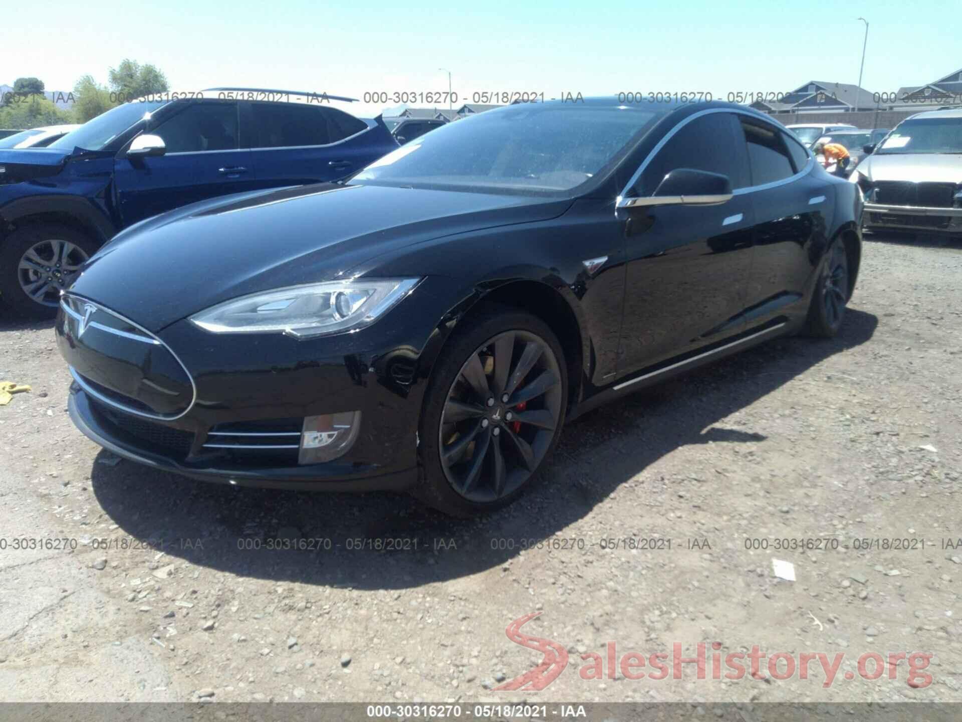 5YJSA1H10EFP56865 2014 TESLA MODEL S