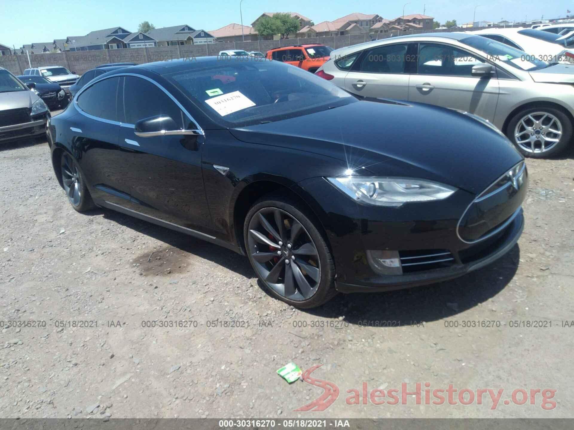 5YJSA1H10EFP56865 2014 TESLA MODEL S