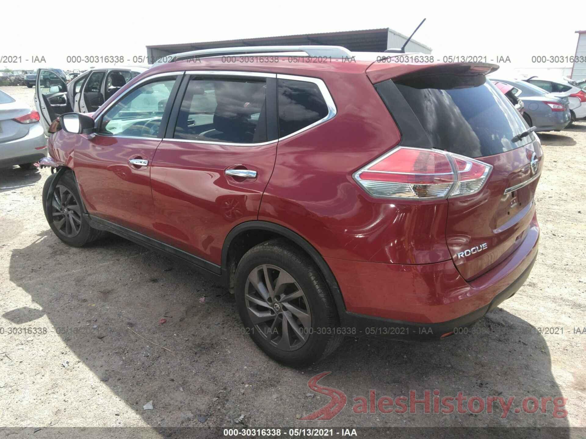 5N1AT2MV9GC863509 2016 NISSAN ROGUE