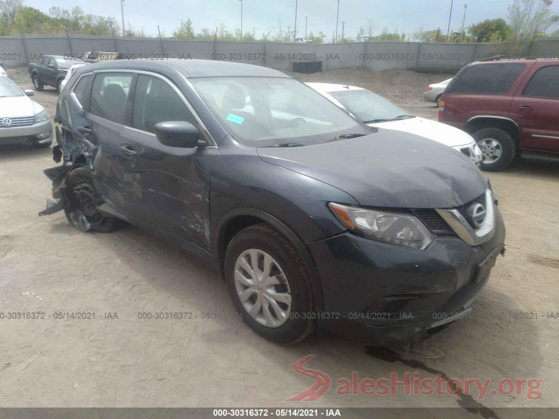 5N1AT2MVXGC919201 2016 NISSAN ROGUE