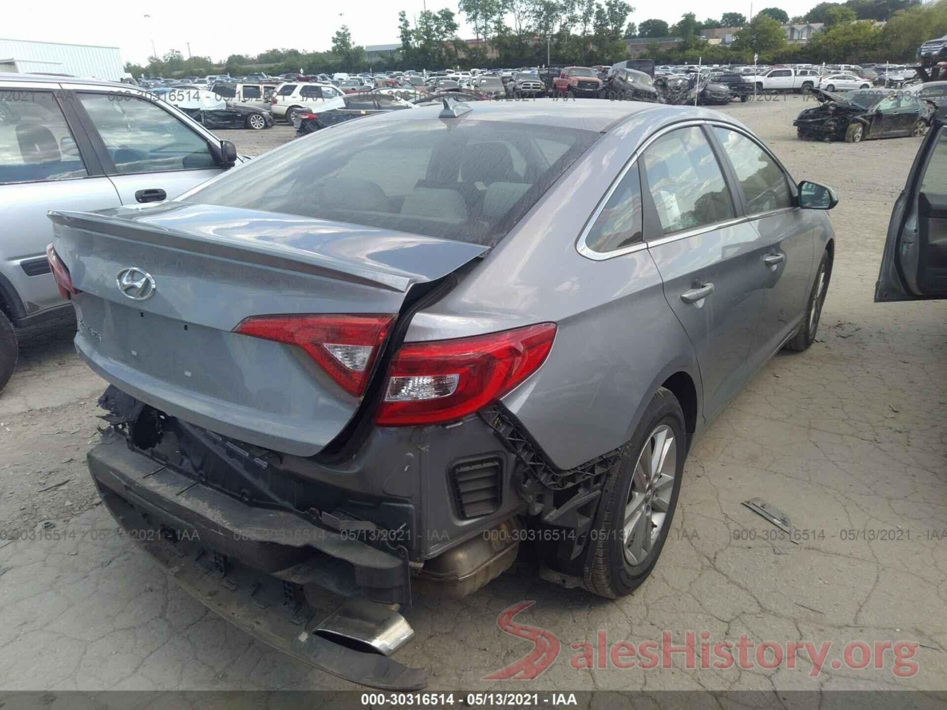 5NPE24AF4HH443826 2017 HYUNDAI SONATA