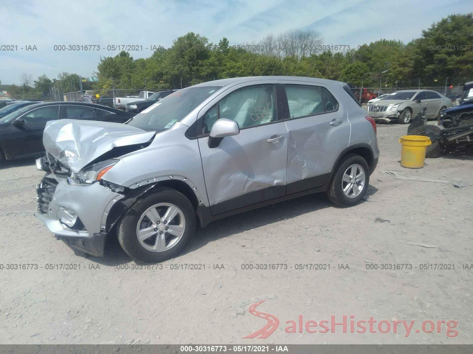 3GNCJKSB0LL118990 2020 CHEVROLET TRAX