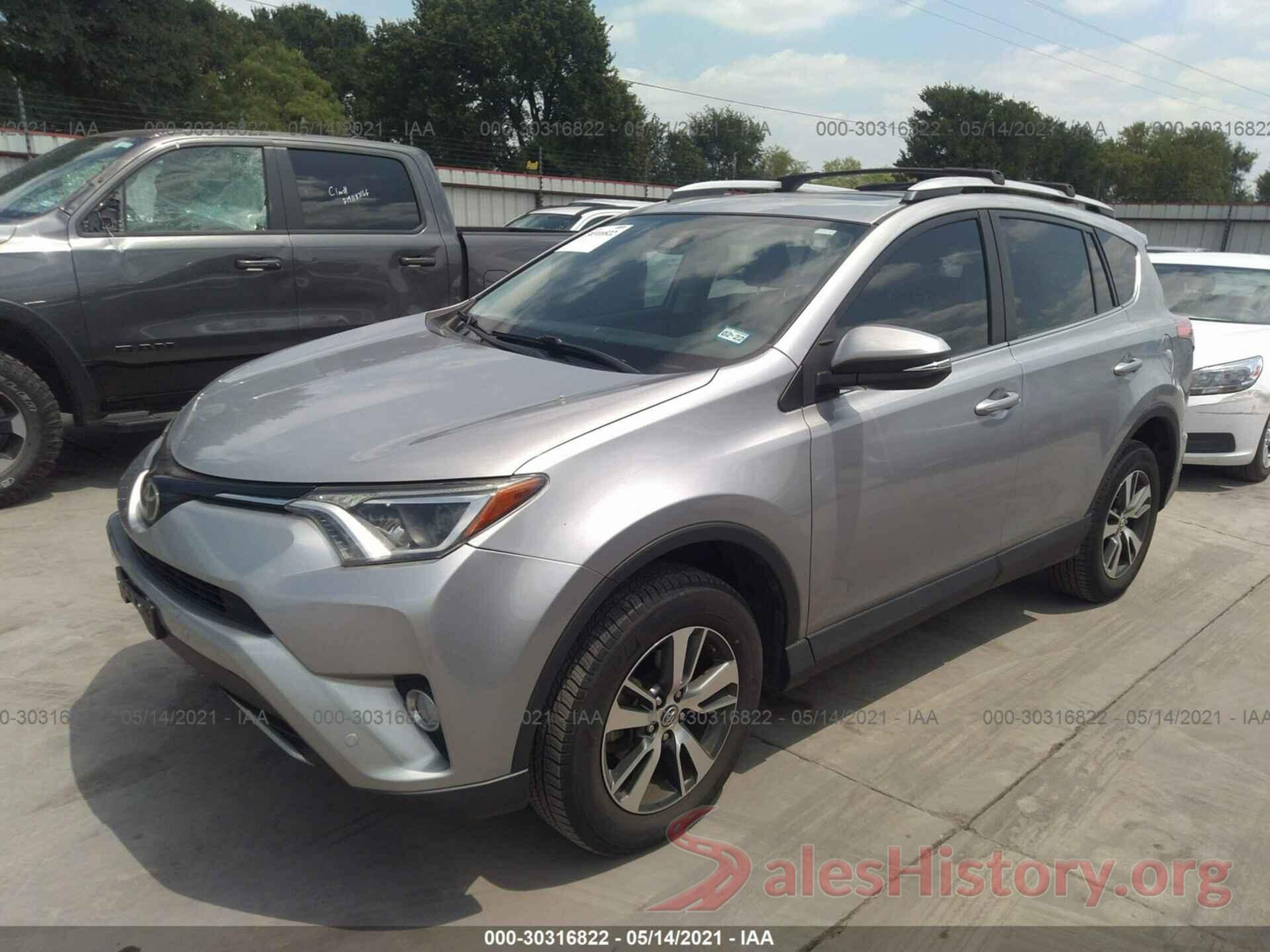 2T3WFREV1GW249415 2016 TOYOTA RAV4