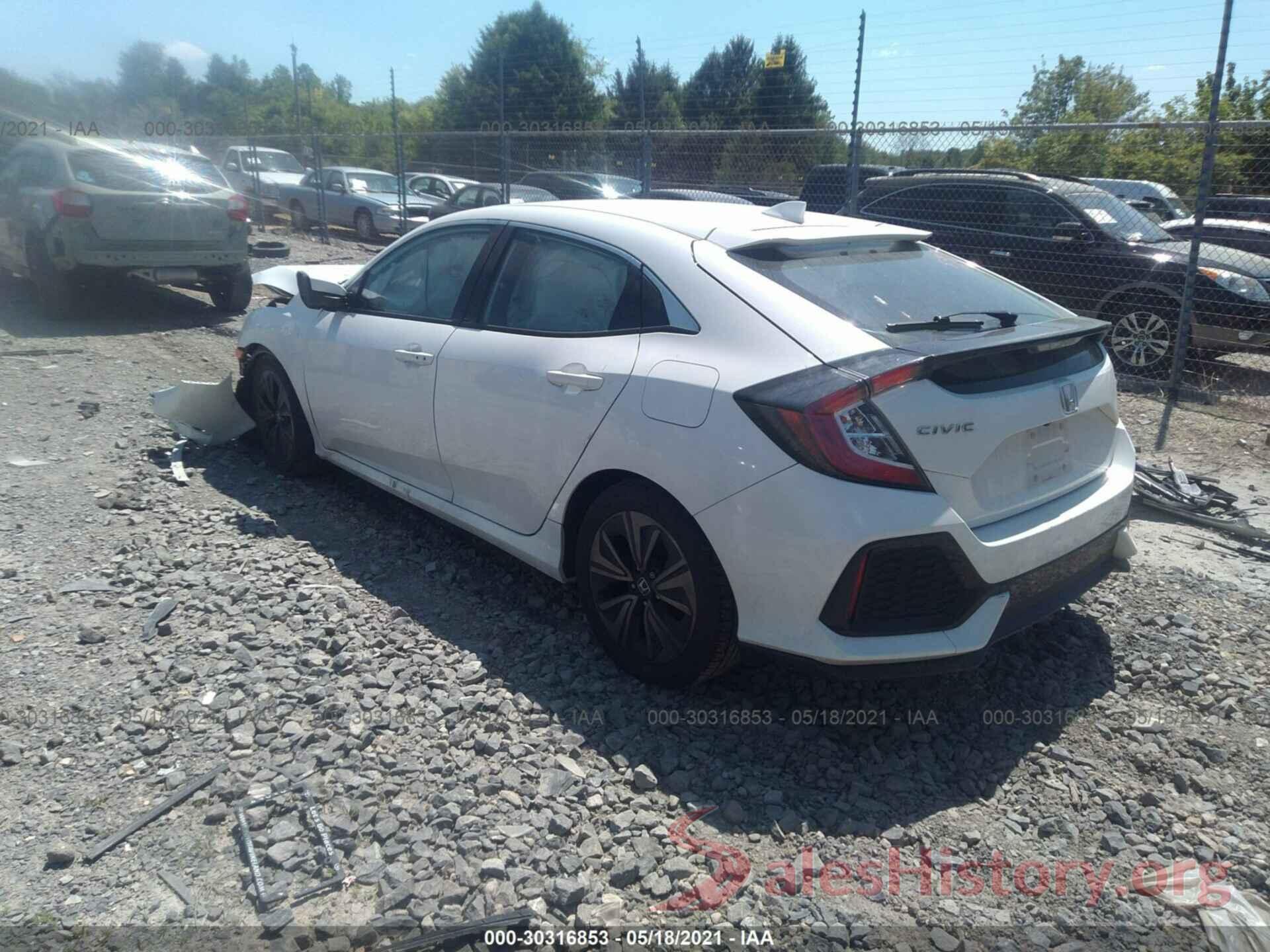 SHHFK7H54HU427352 2017 HONDA CIVIC HATCHBACK