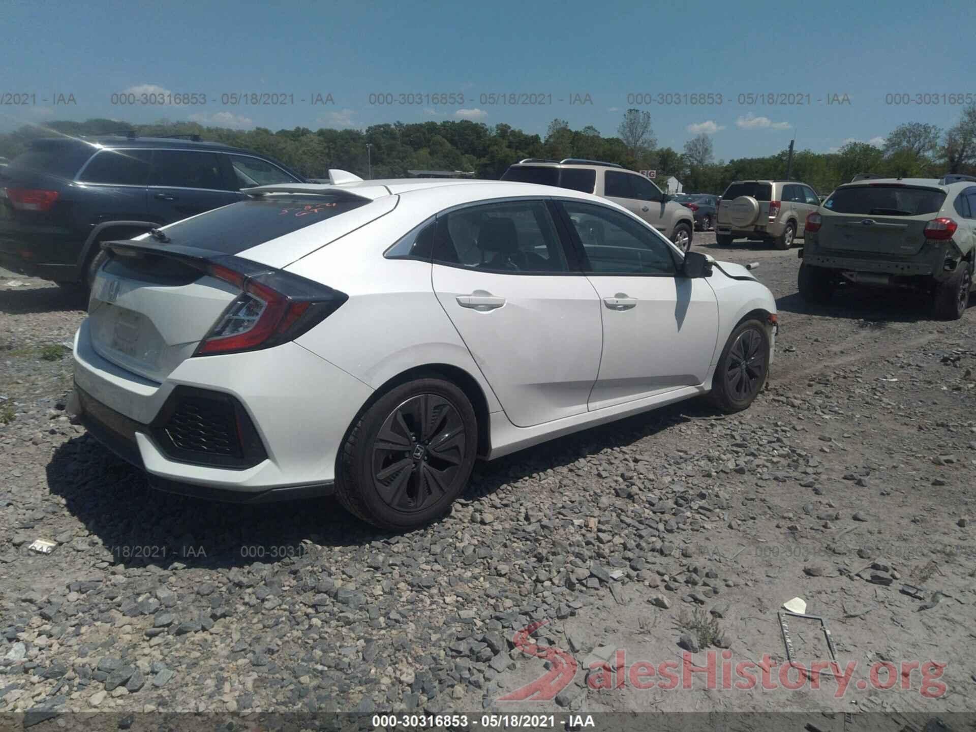 SHHFK7H54HU427352 2017 HONDA CIVIC HATCHBACK