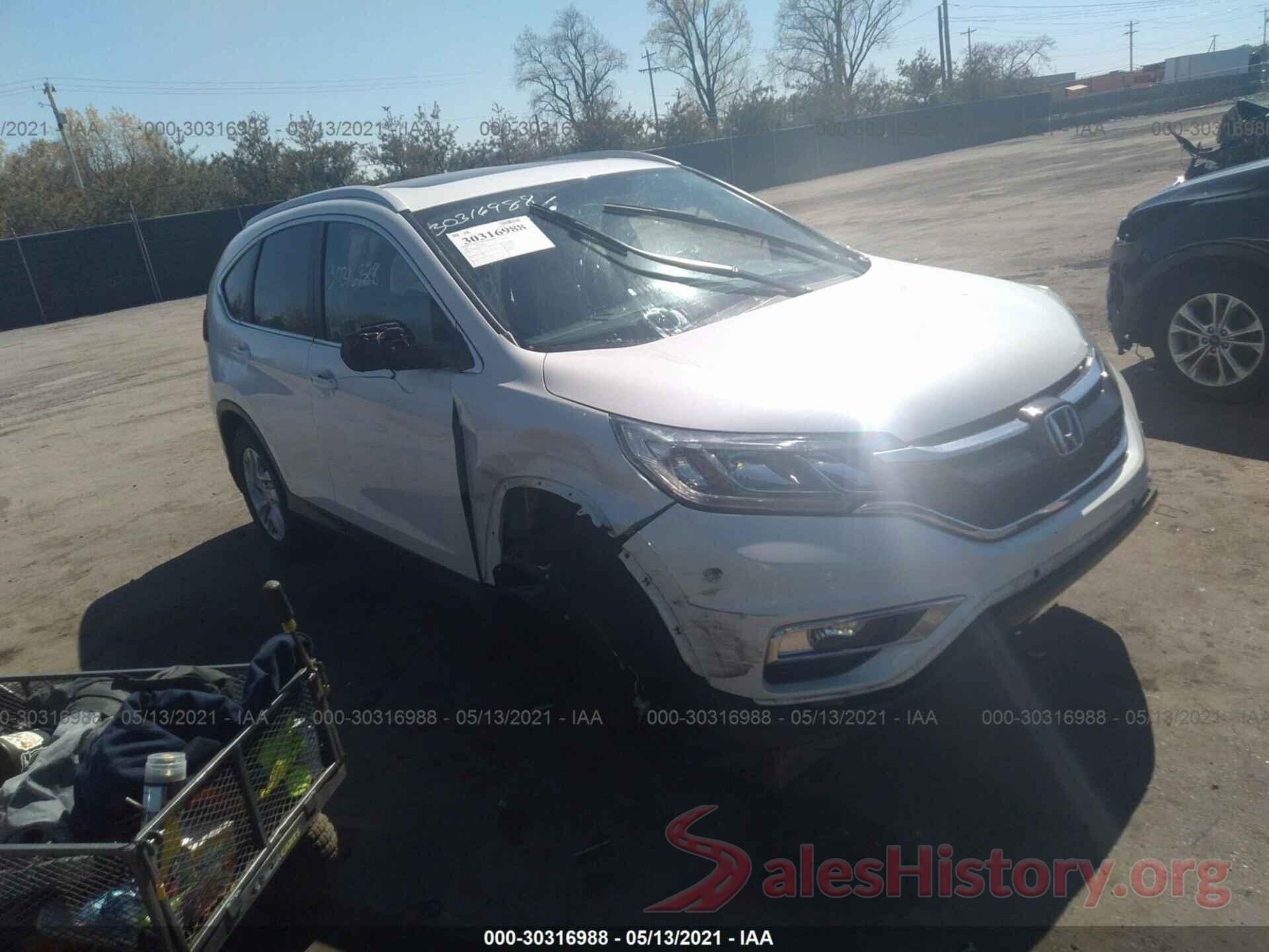 5J6RM4H77GL022777 2016 HONDA CR-V