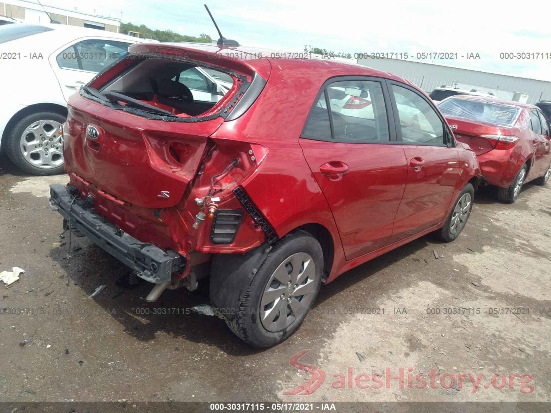 3KPA25AB4KE248676 2019 KIA RIO 5-DOOR