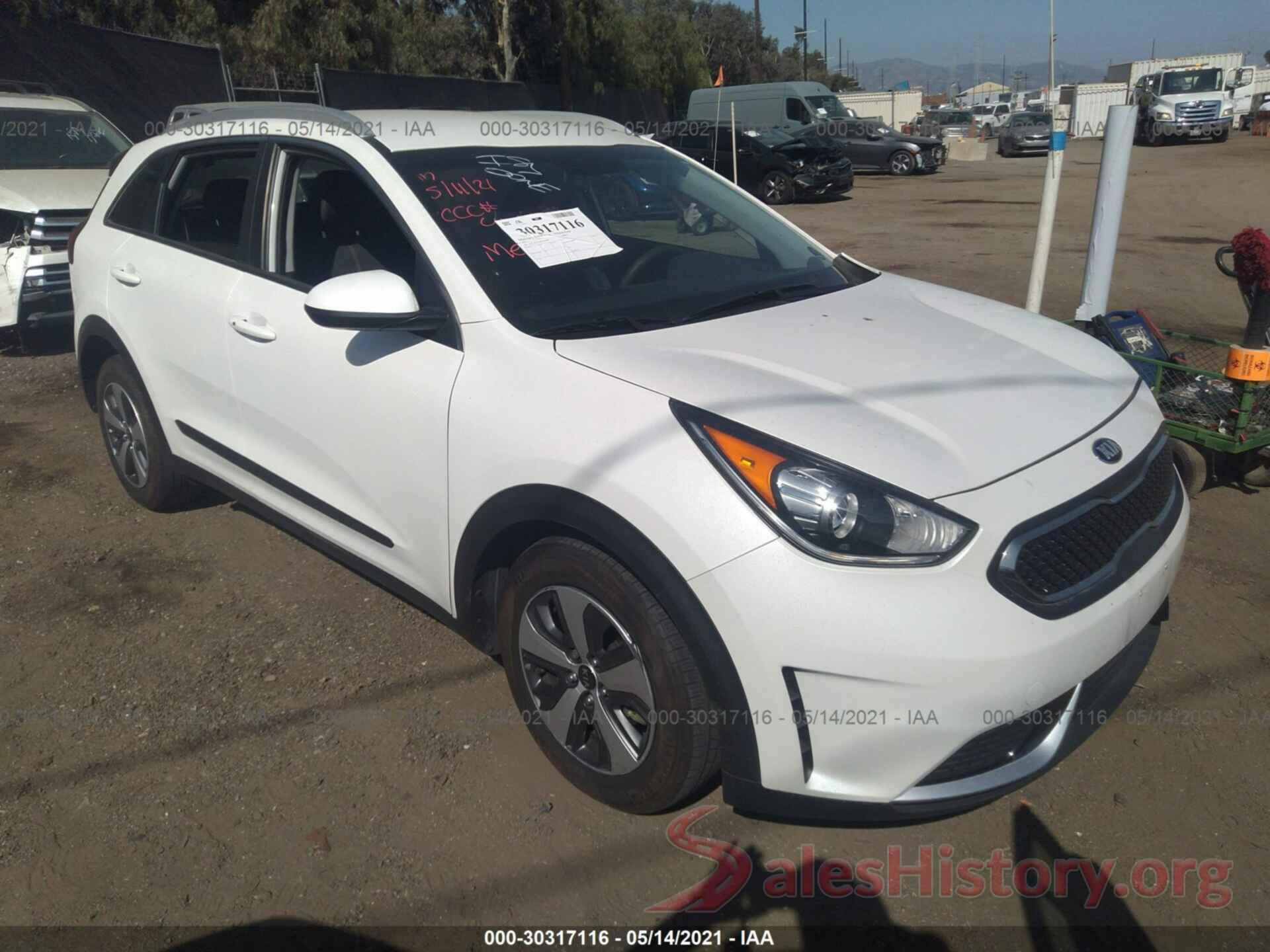 KNDCB3LCXK5325243 2019 KIA NIRO