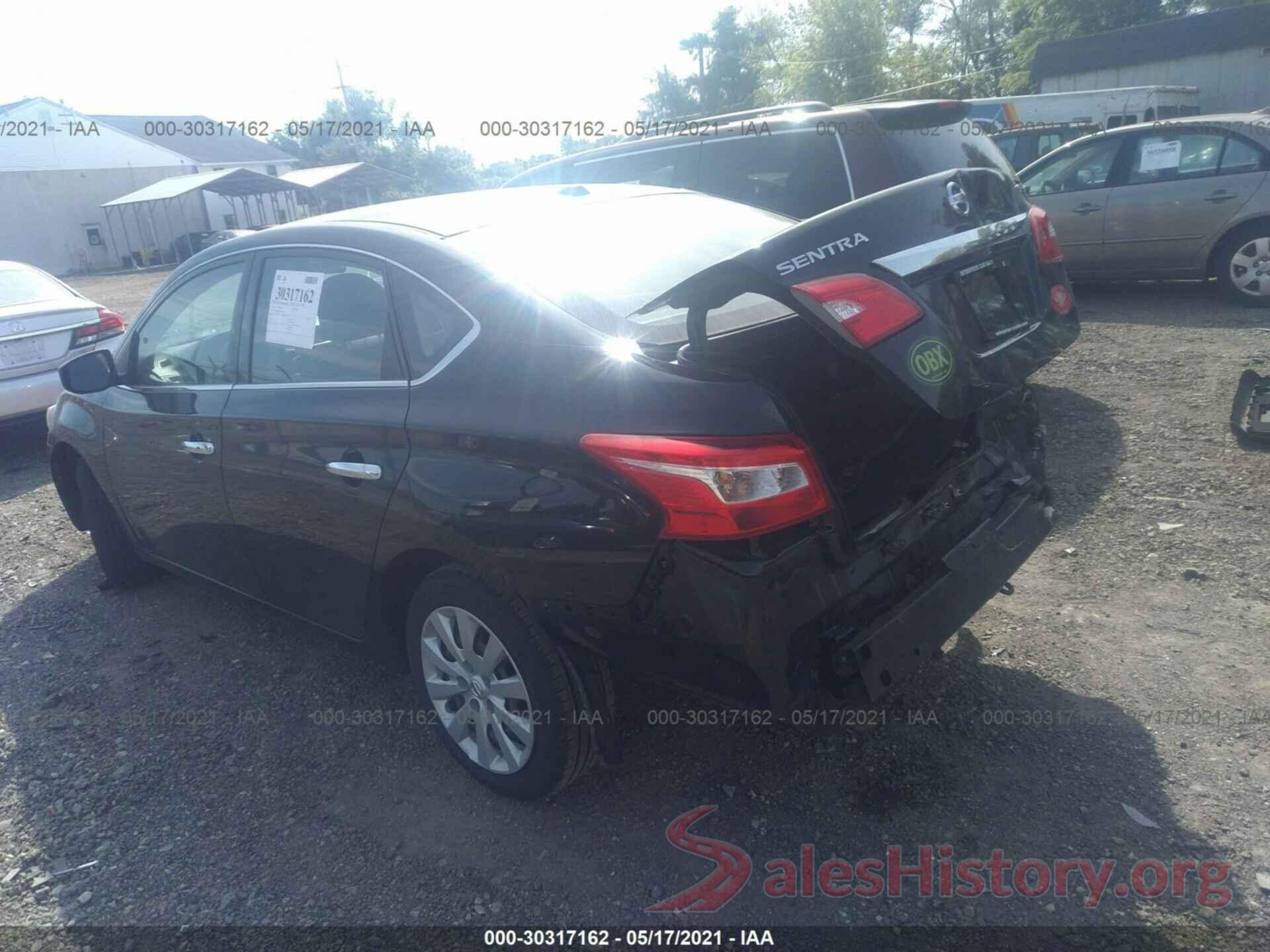 3N1AB7AP2HL701546 2017 NISSAN SENTRA