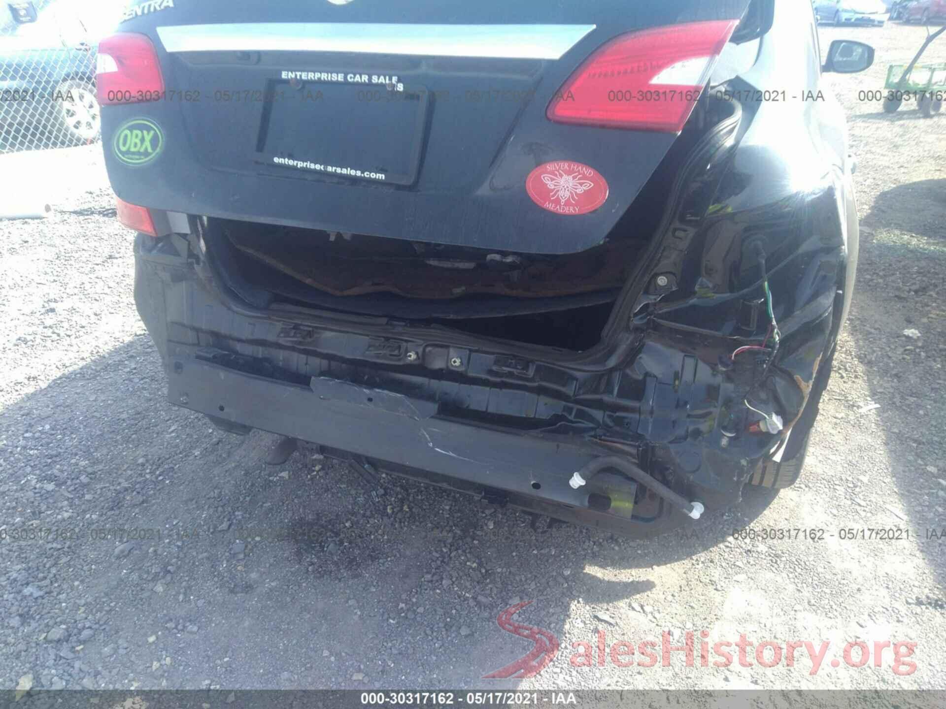 3N1AB7AP2HL701546 2017 NISSAN SENTRA