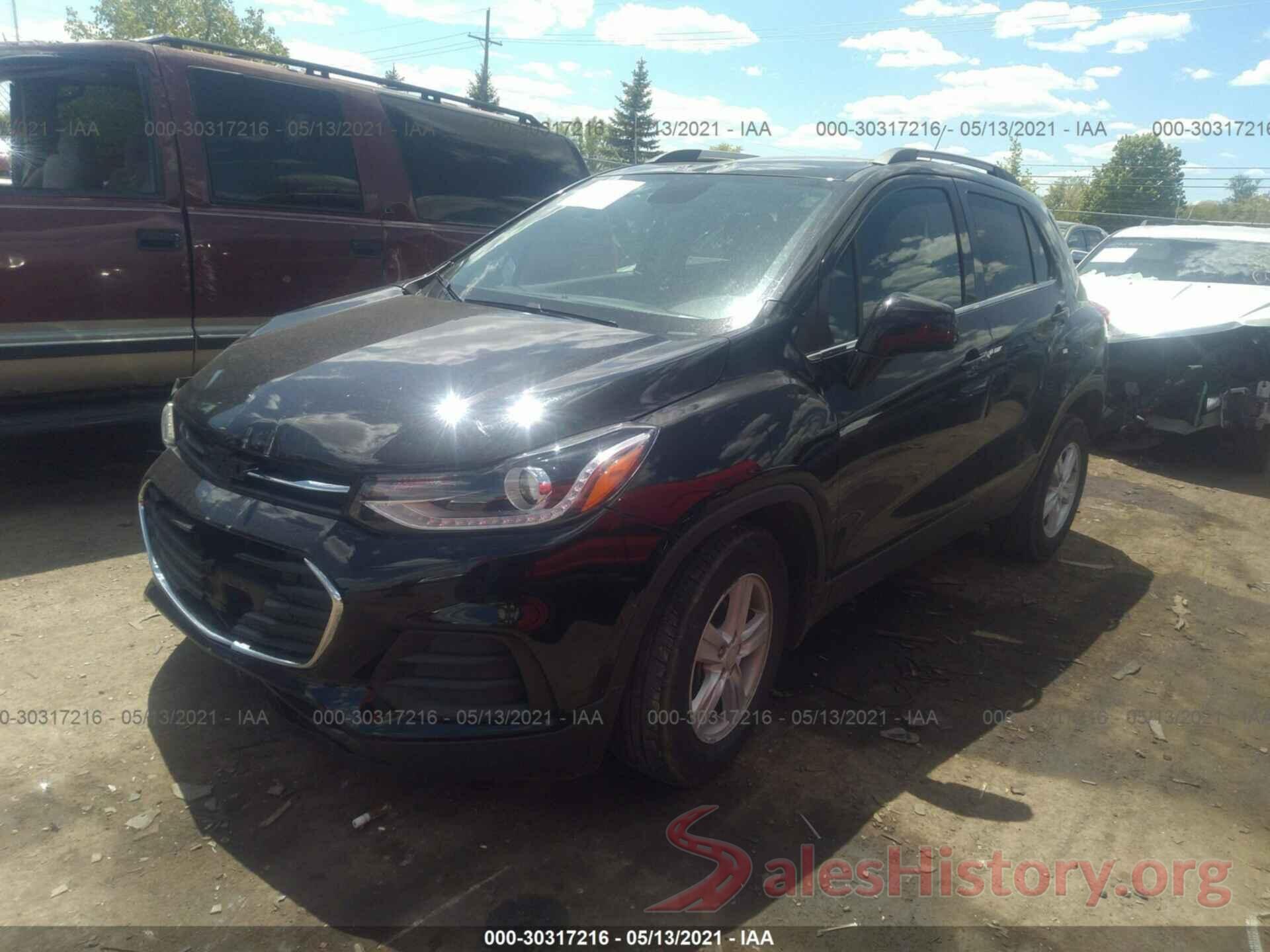 3GNCJLSB8HL140586 2017 CHEVROLET TRAX