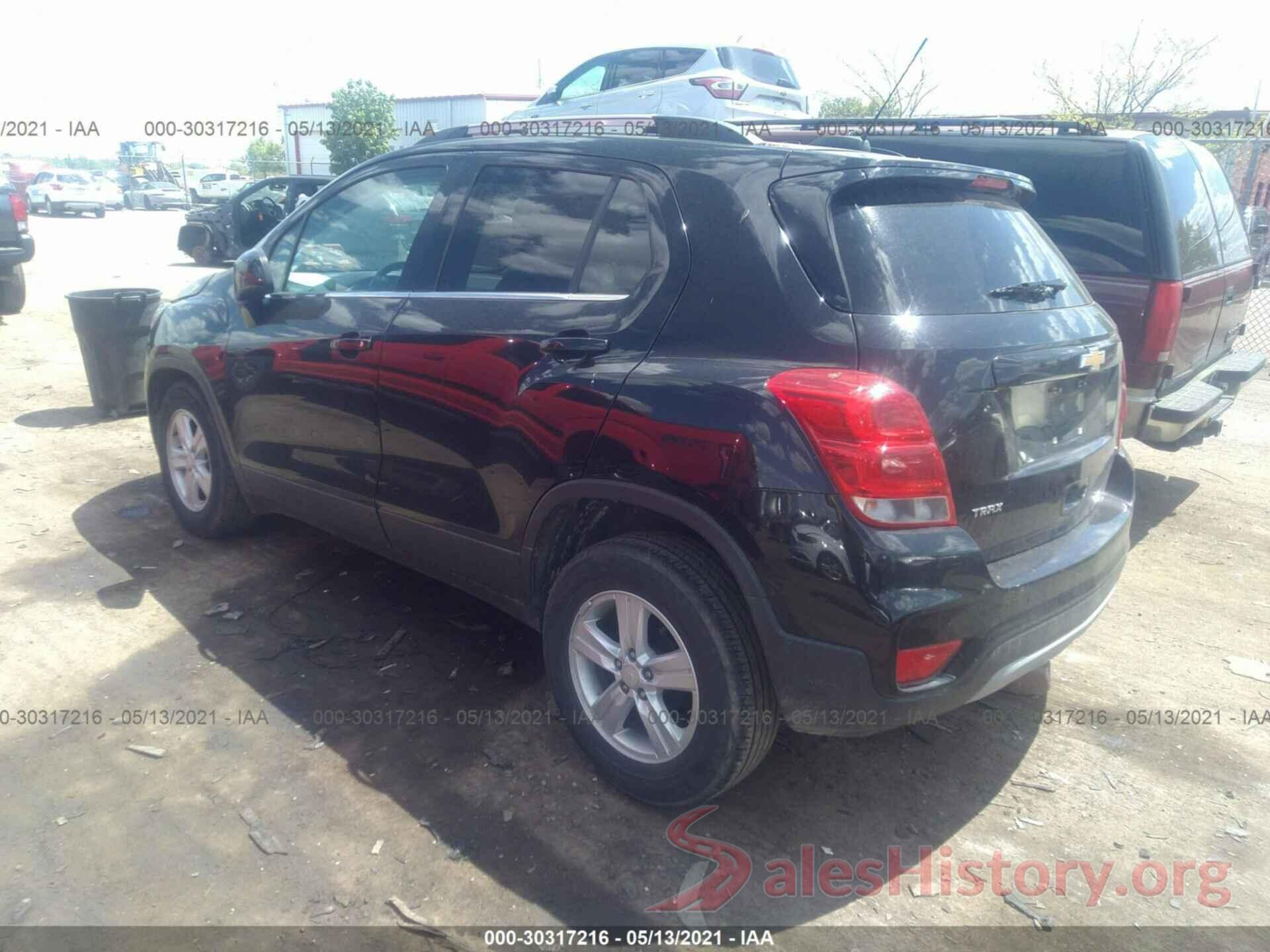 3GNCJLSB8HL140586 2017 CHEVROLET TRAX