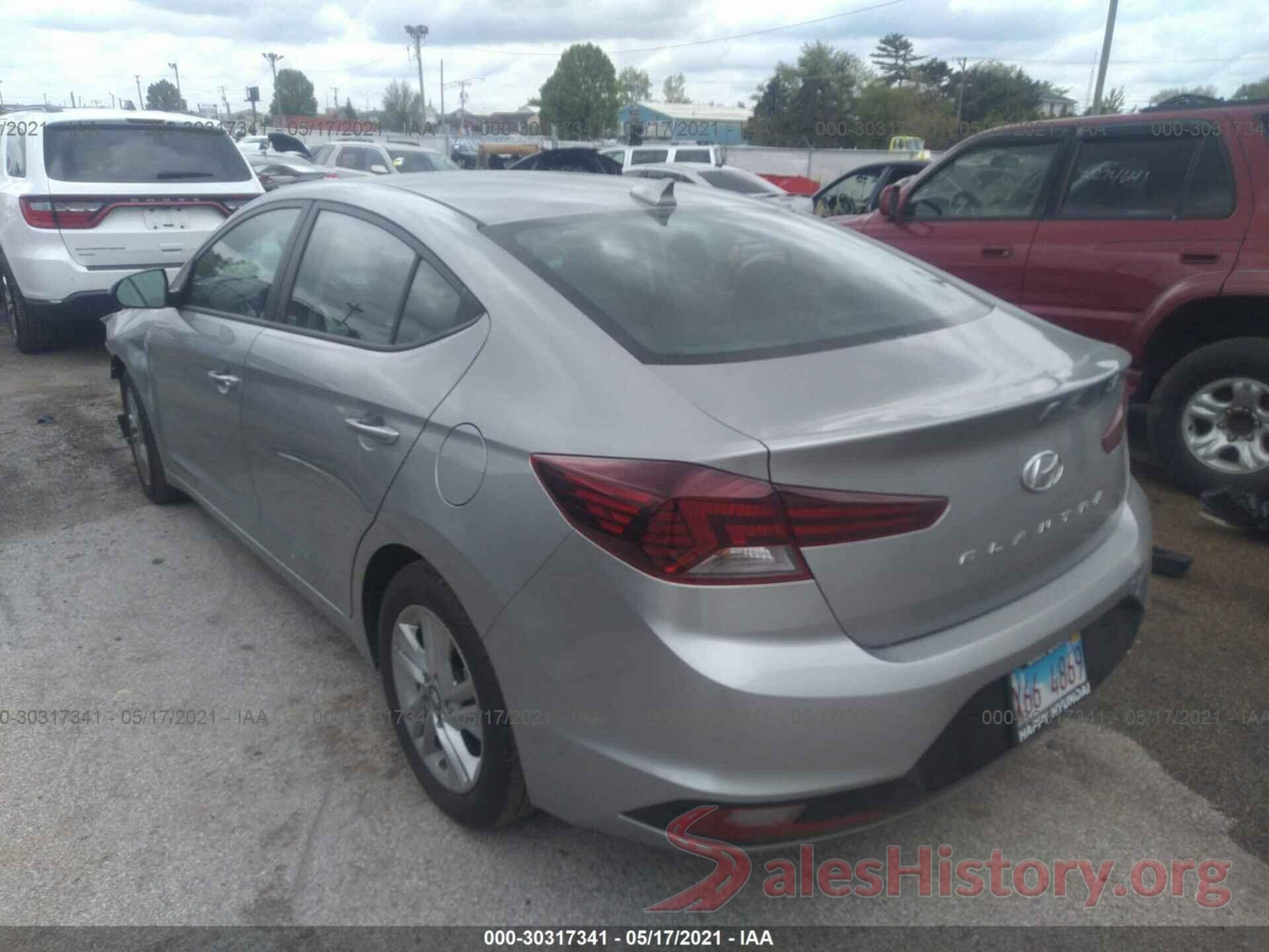 5NPD84LFXLH606060 2020 HYUNDAI ELANTRA