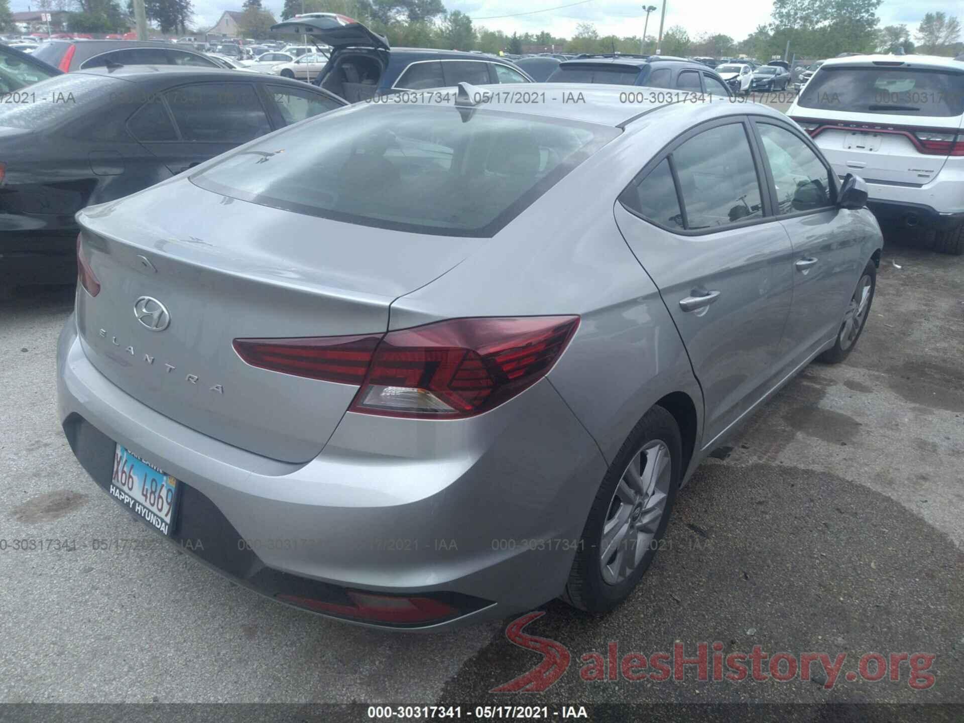 5NPD84LFXLH606060 2020 HYUNDAI ELANTRA