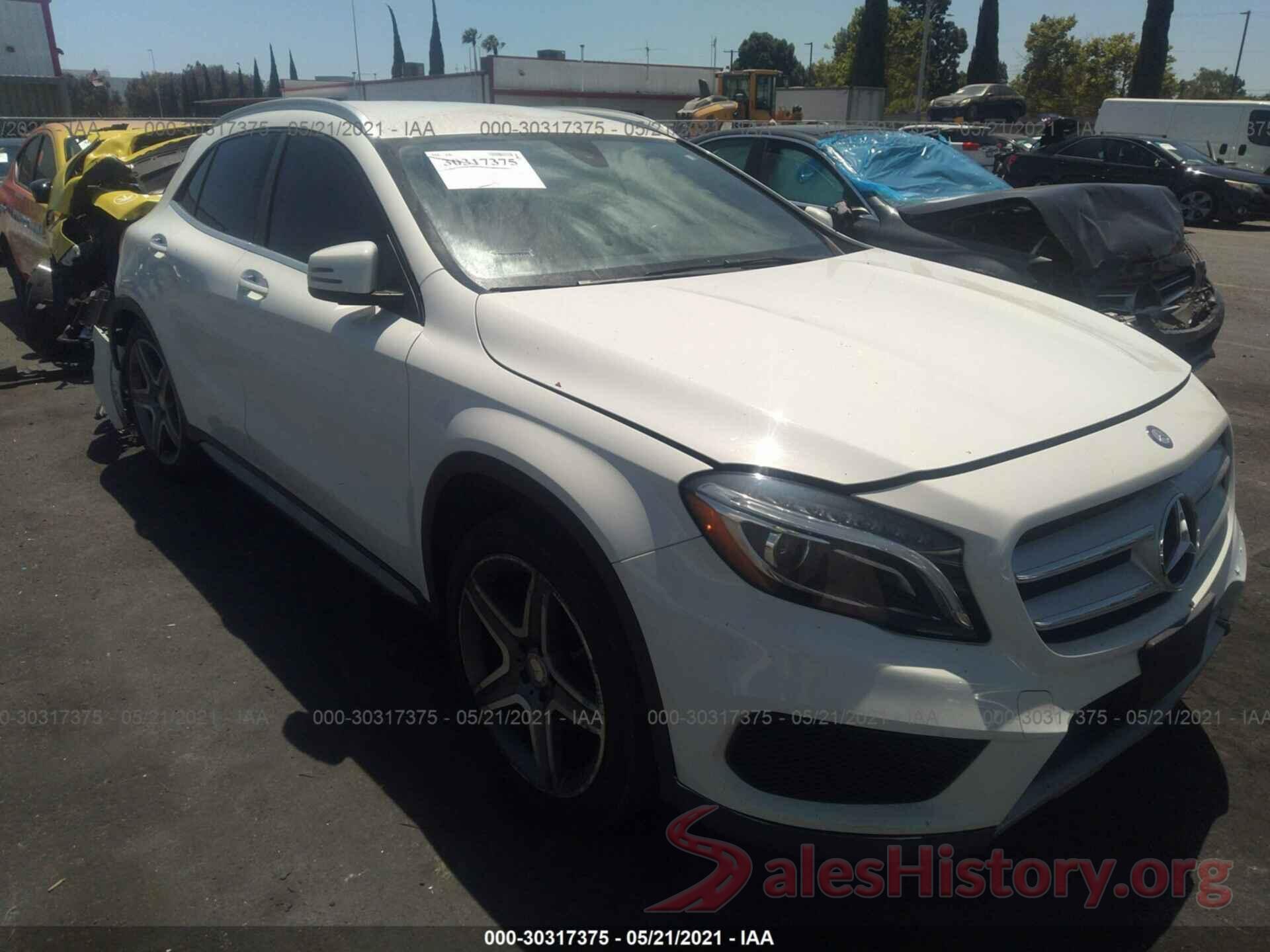 WDCTG4EB9GJ222867 2016 MERCEDES-BENZ GLA