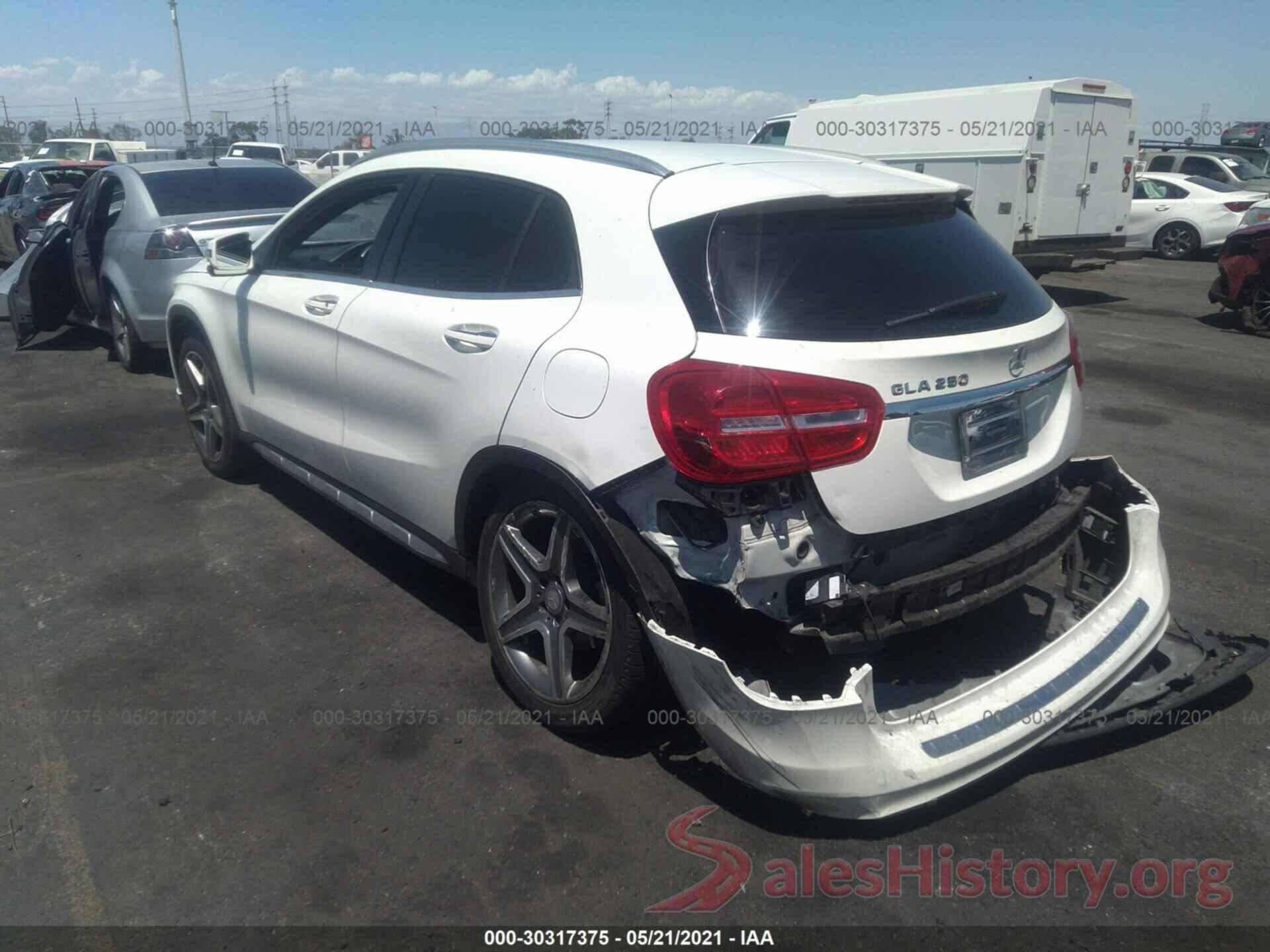 WDCTG4EB9GJ222867 2016 MERCEDES-BENZ GLA