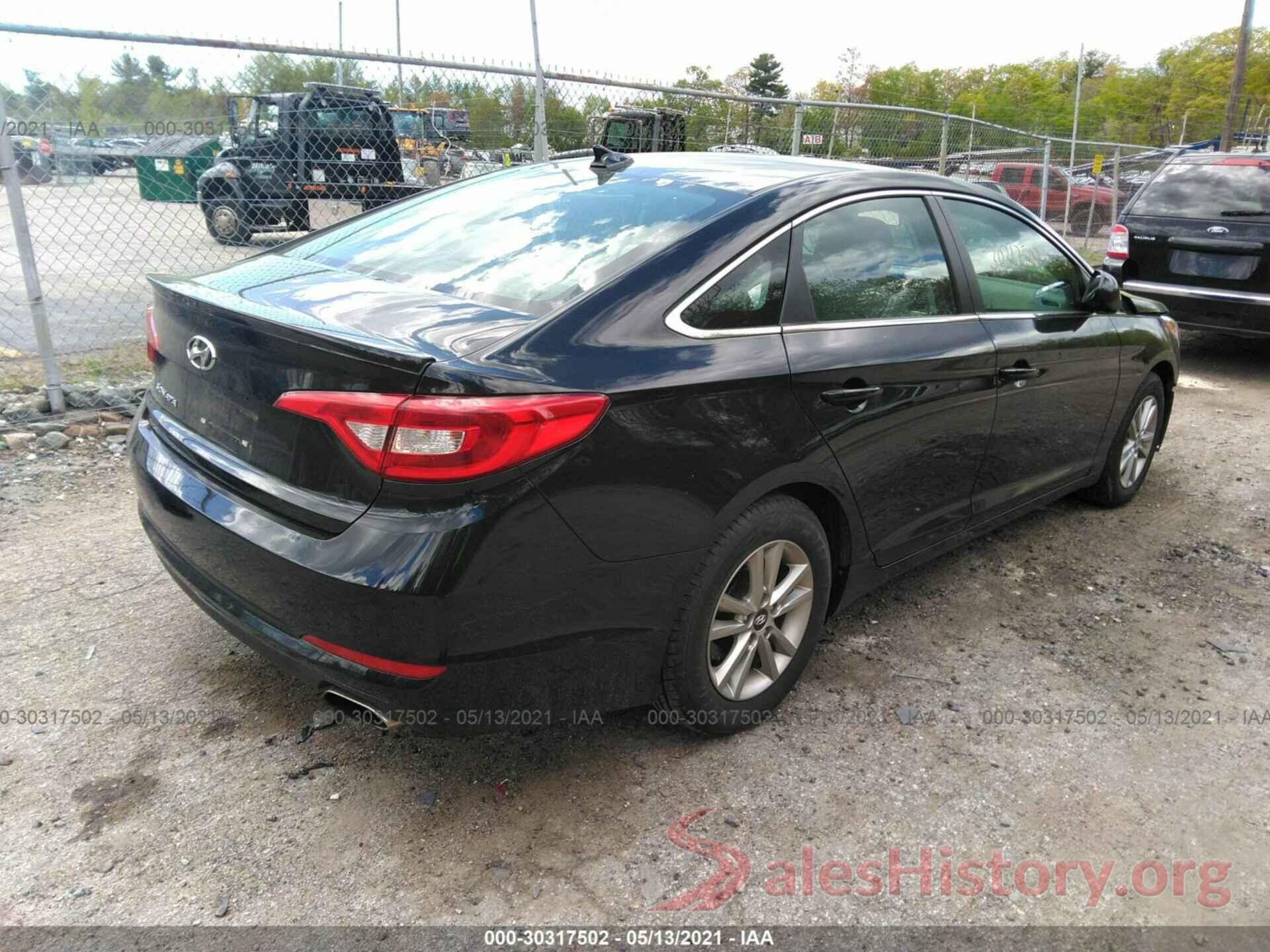 5NPE24AF4HH497370 2017 HYUNDAI SONATA