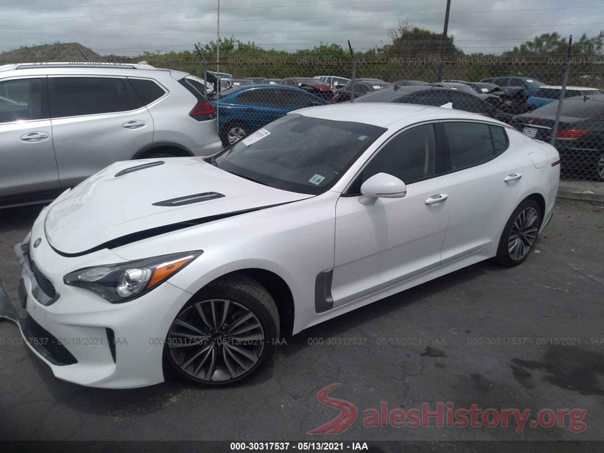 KNAE15LA4K6066889 2019 KIA STINGER