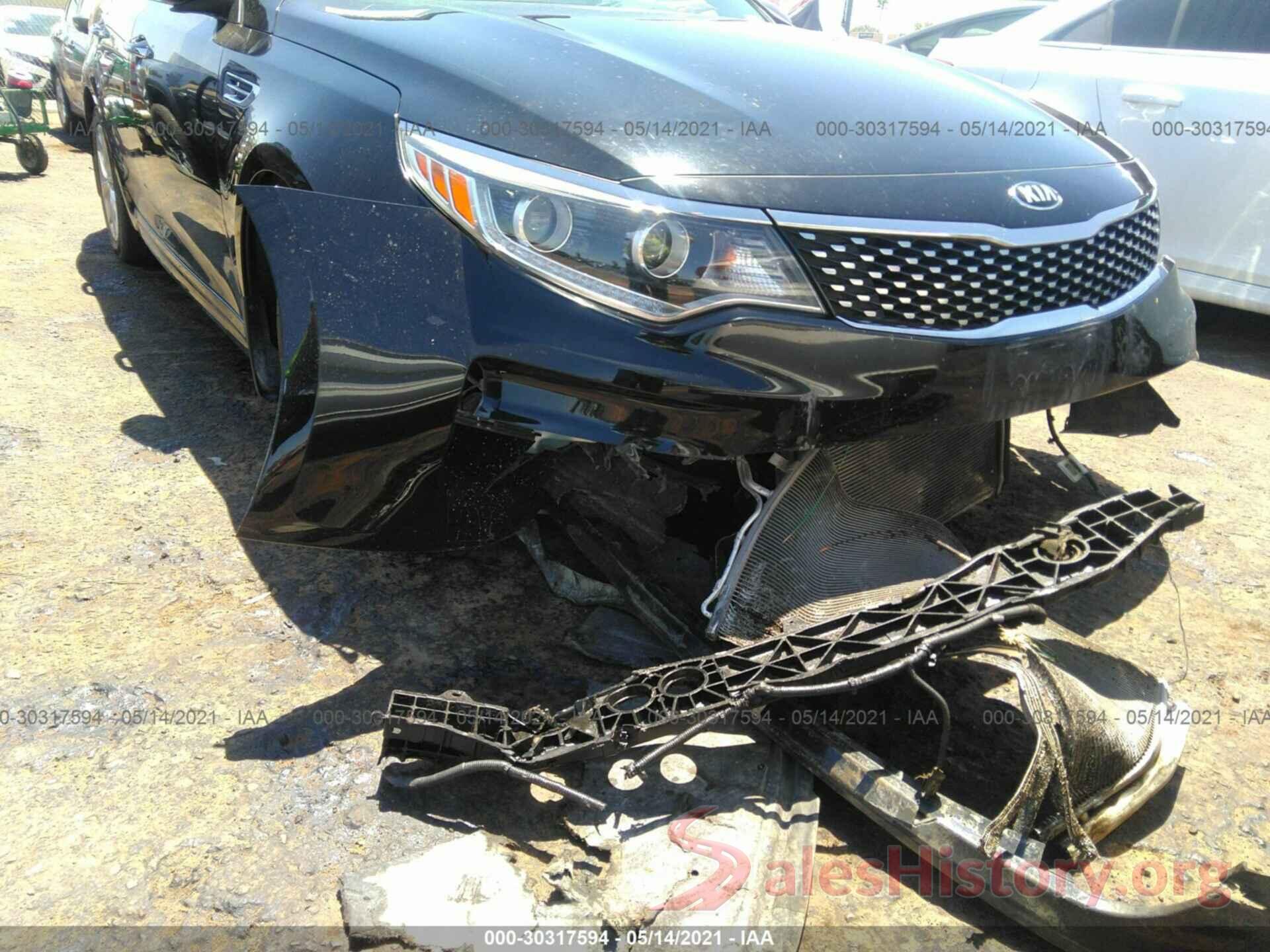 5XXGU4L3XGG035797 2016 KIA OPTIMA