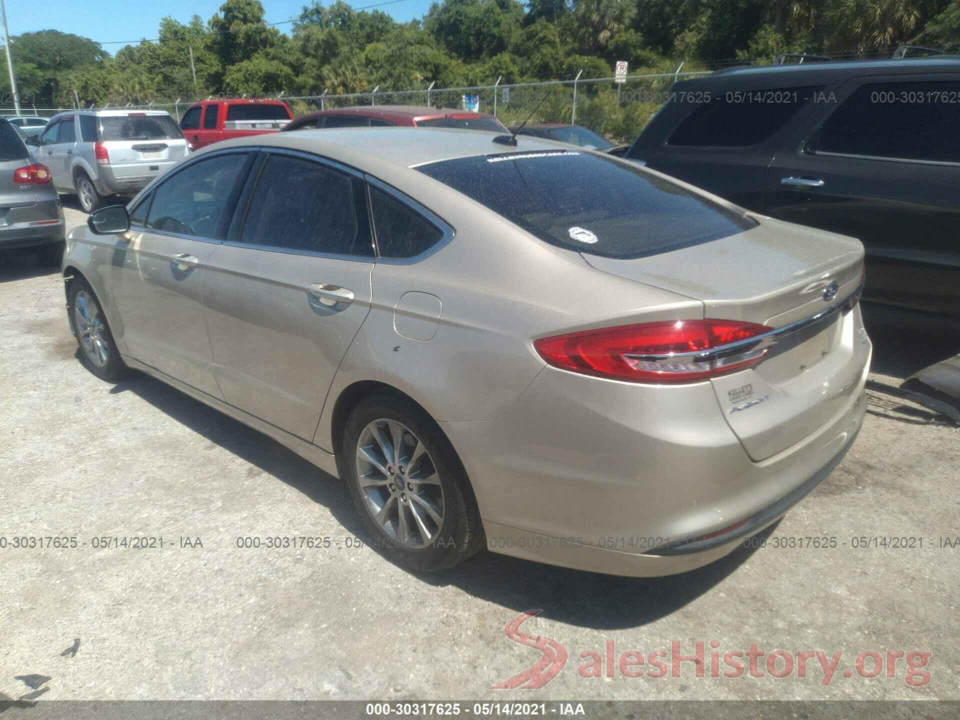 3FA6P0HD1HR347089 2017 FORD FUSION