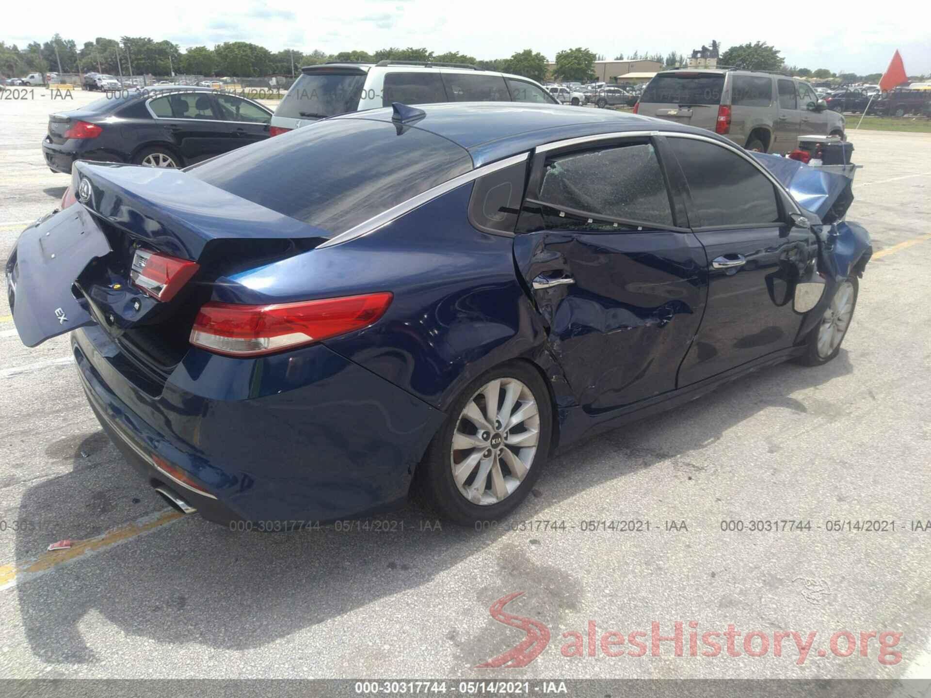 5XXGU4L38HG142042 2017 KIA OPTIMA