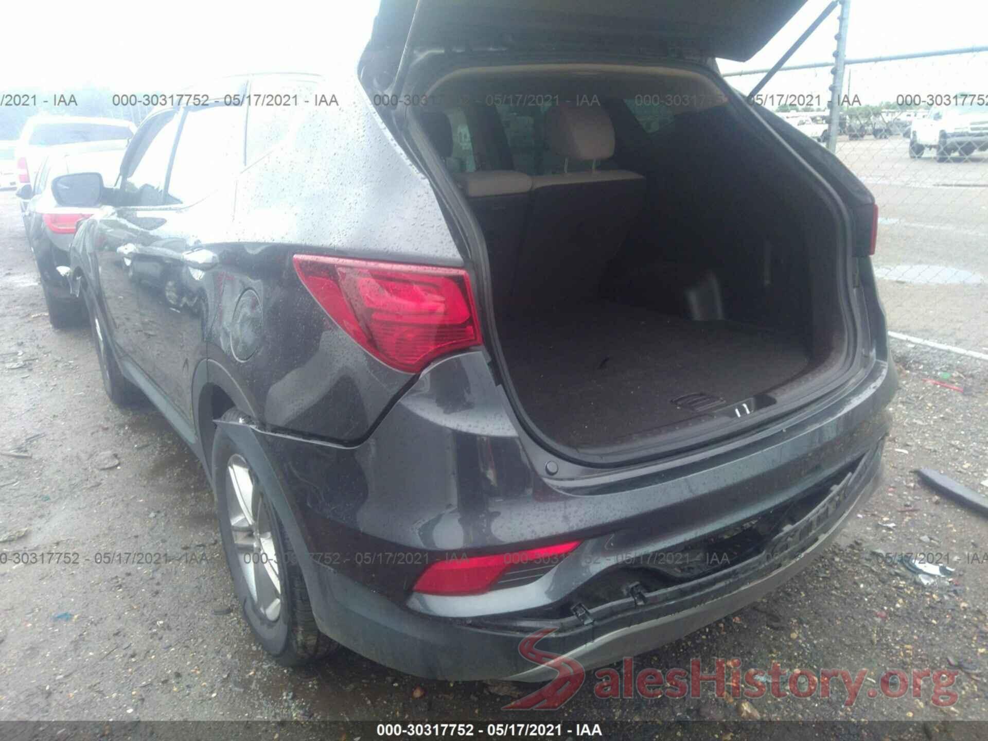 5XYZTDLB6JG503997 2018 HYUNDAI SANTA FE SPORT