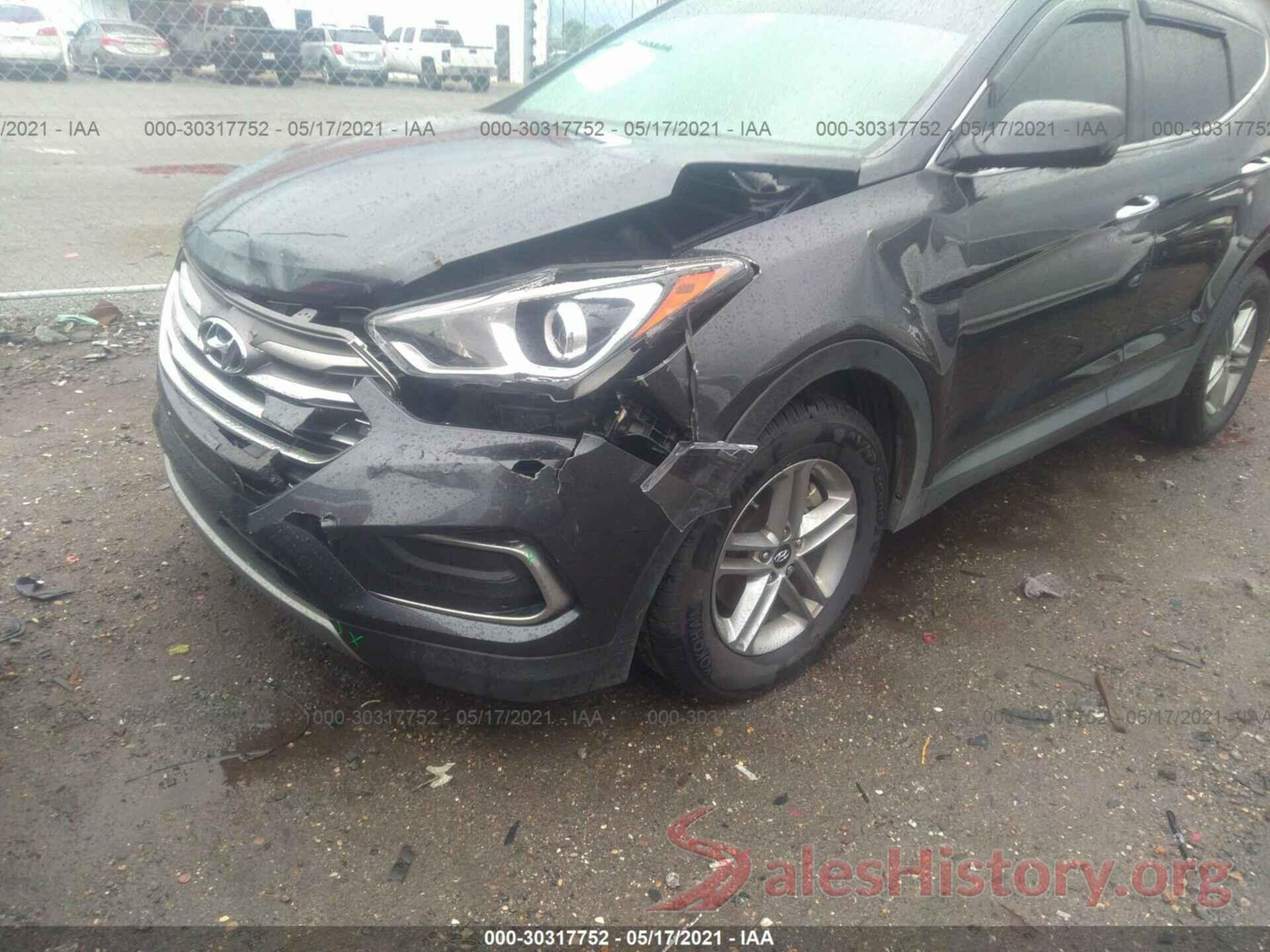 5XYZTDLB6JG503997 2018 HYUNDAI SANTA FE SPORT