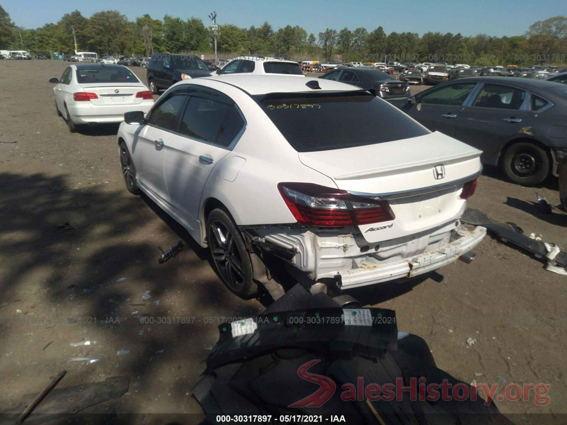 1HGCR2F50GA189210 2016 HONDA ACCORD SEDAN