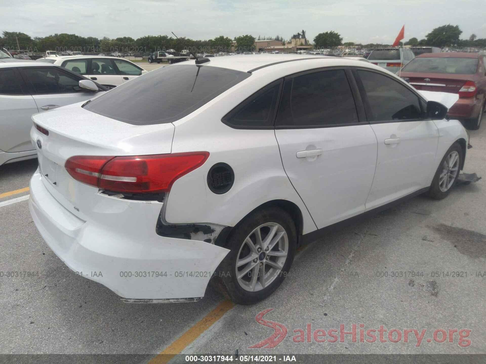 1FADP3F24HL286376 2017 FORD FOCUS