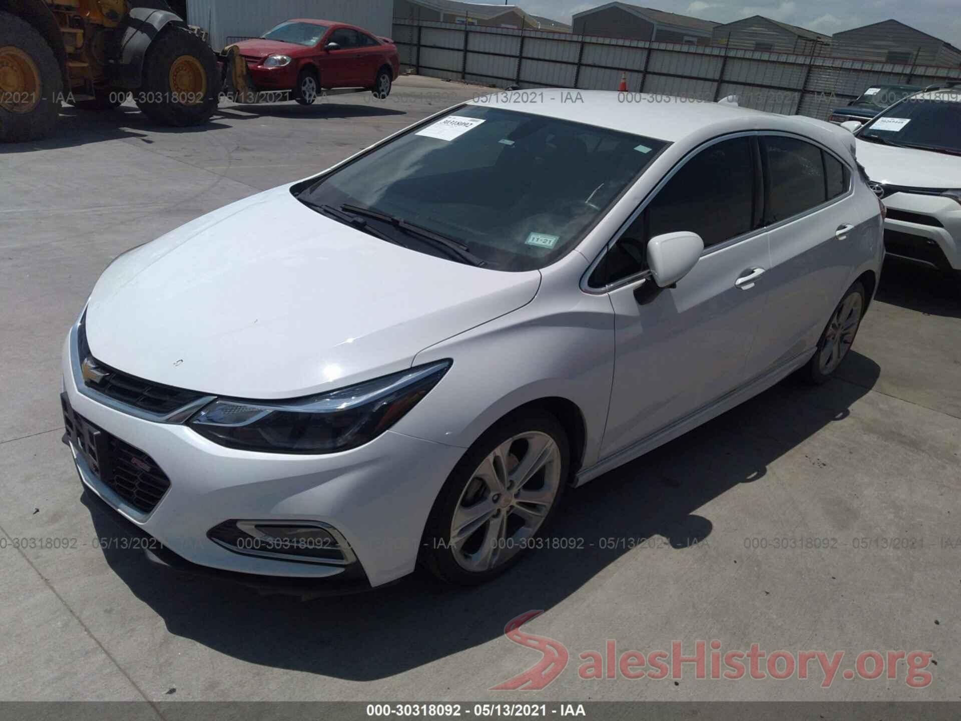 3G1BF6SM9JS639345 2018 CHEVROLET CRUZE