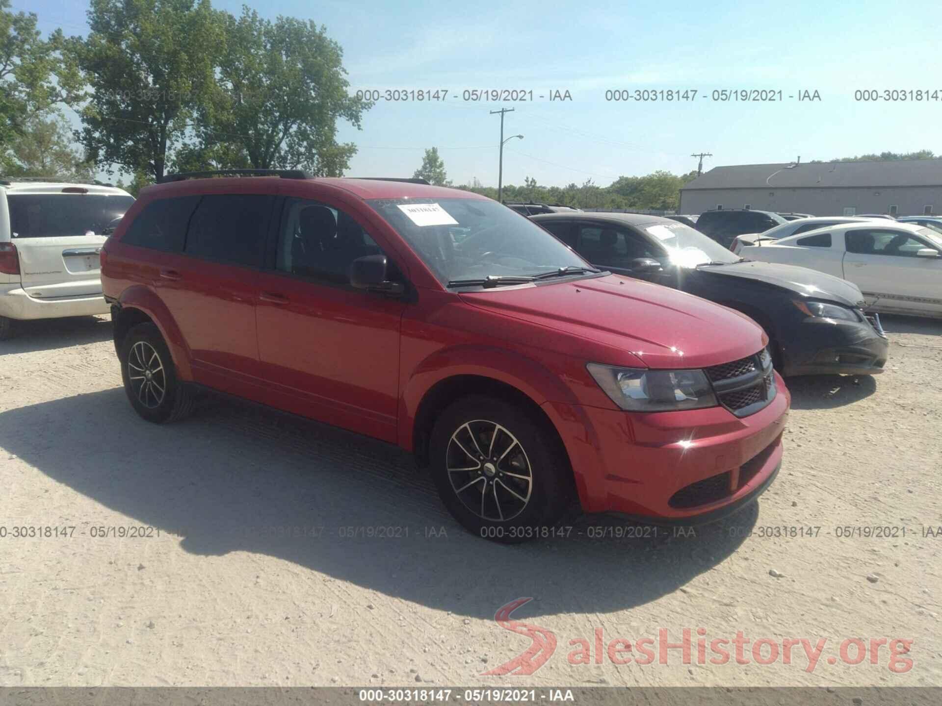 3C4PDCAB3JT509198 2018 DODGE JOURNEY