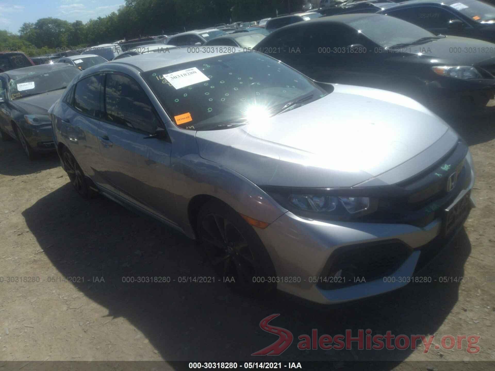 SHHFK7H41HU427414 2017 HONDA CIVIC HATCHBACK