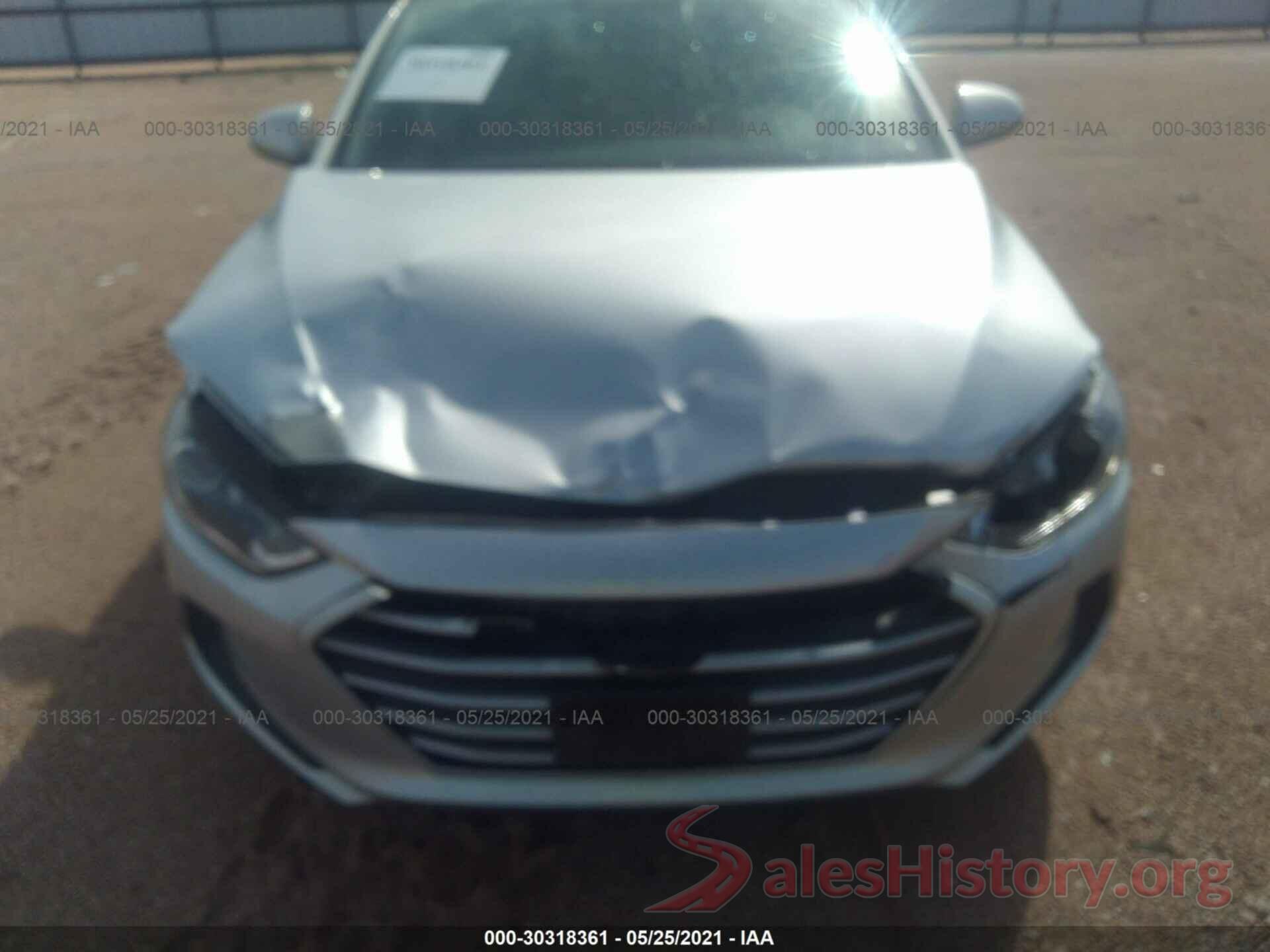 5NPD84LF9HH186895 2017 HYUNDAI ELANTRA