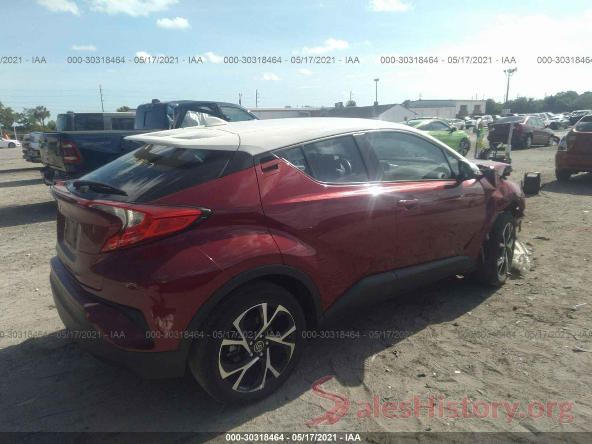 NMTKHMBX9JR061847 2018 TOYOTA C-HR