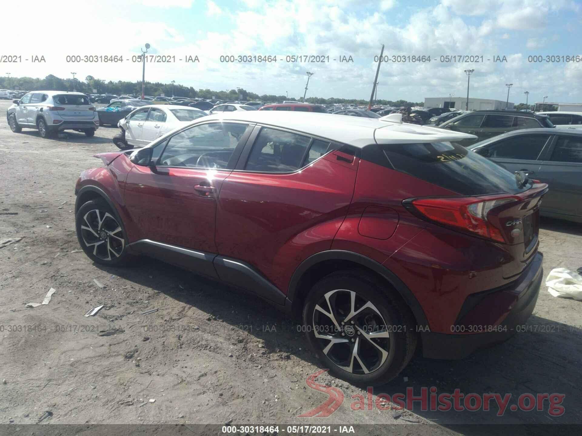 NMTKHMBX9JR061847 2018 TOYOTA C-HR