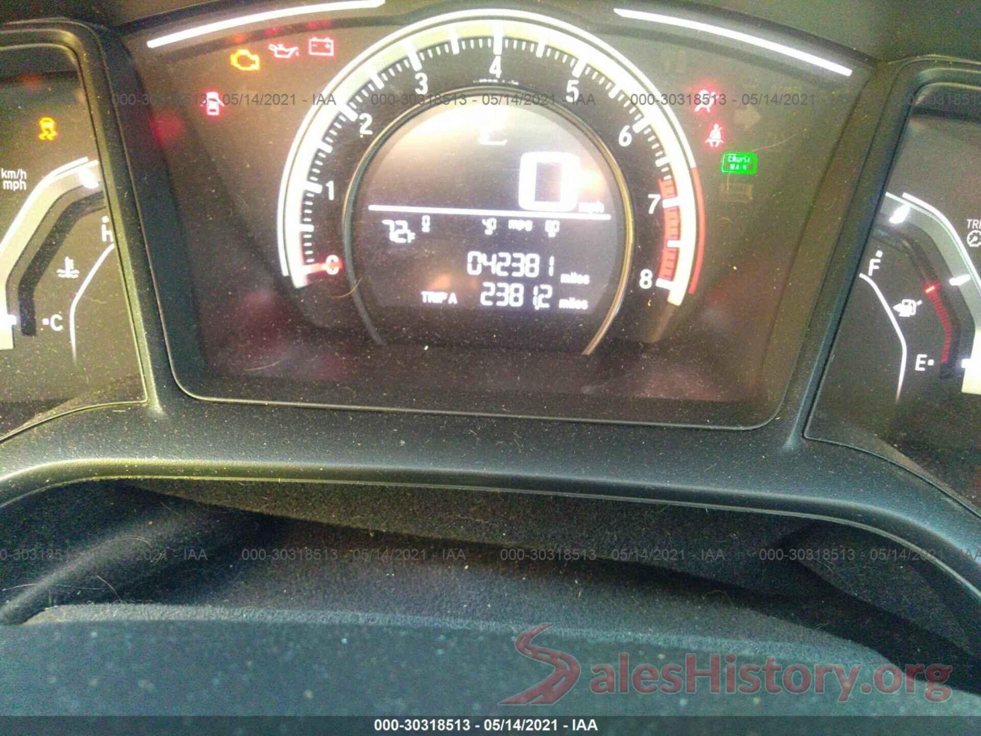 19XFC2F5XJE039641 2018 HONDA CIVIC SEDAN