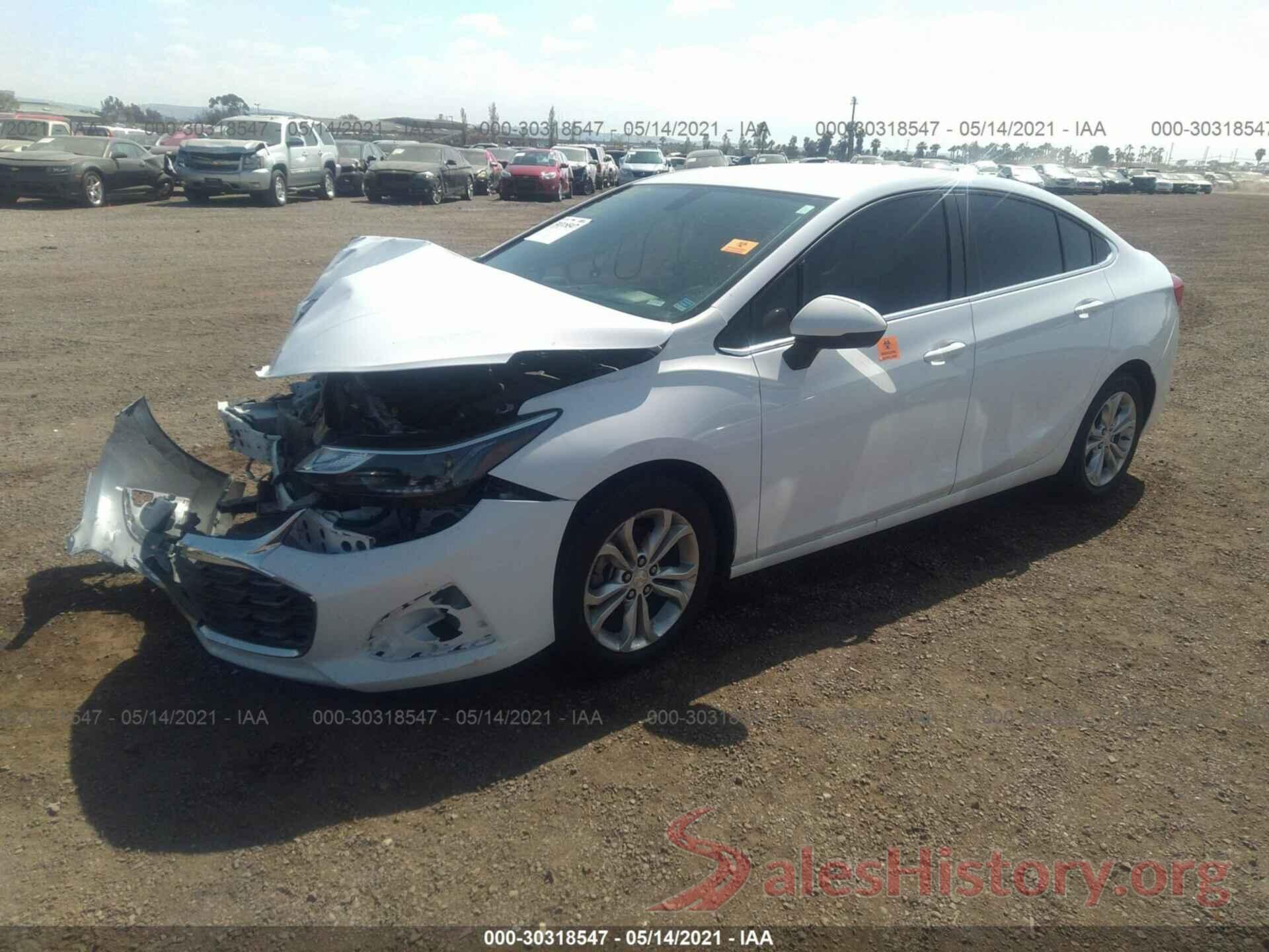 1G1BE5SM8K7117139 2019 CHEVROLET CRUZE