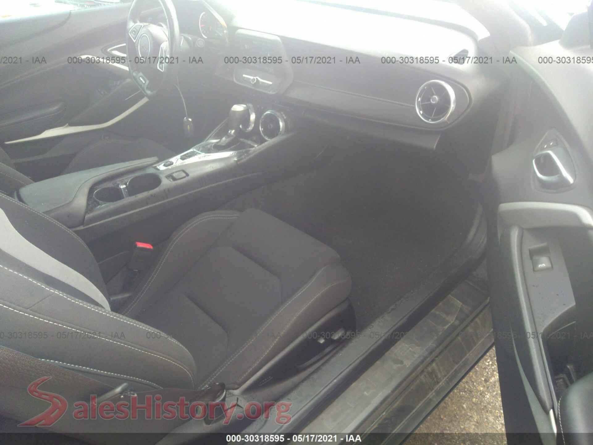2017 CHEVROLET CAMARO VIN 1G1FB1RS5H0206420, rear view