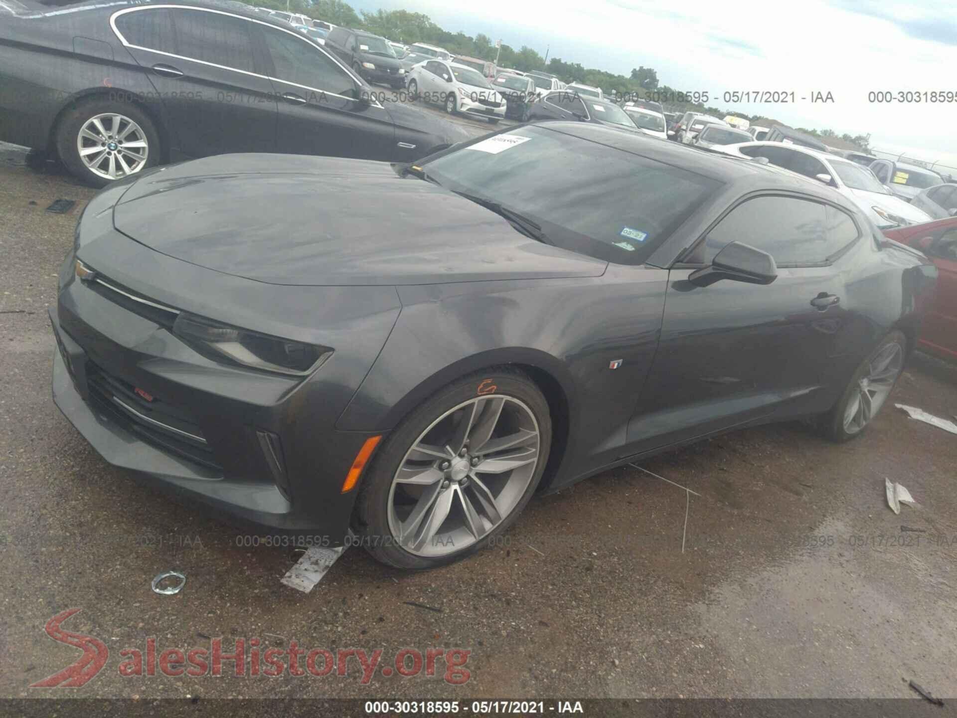 2017 CHEVROLET CAMARO VIN 1G1FB1RS5H0206420, front view
