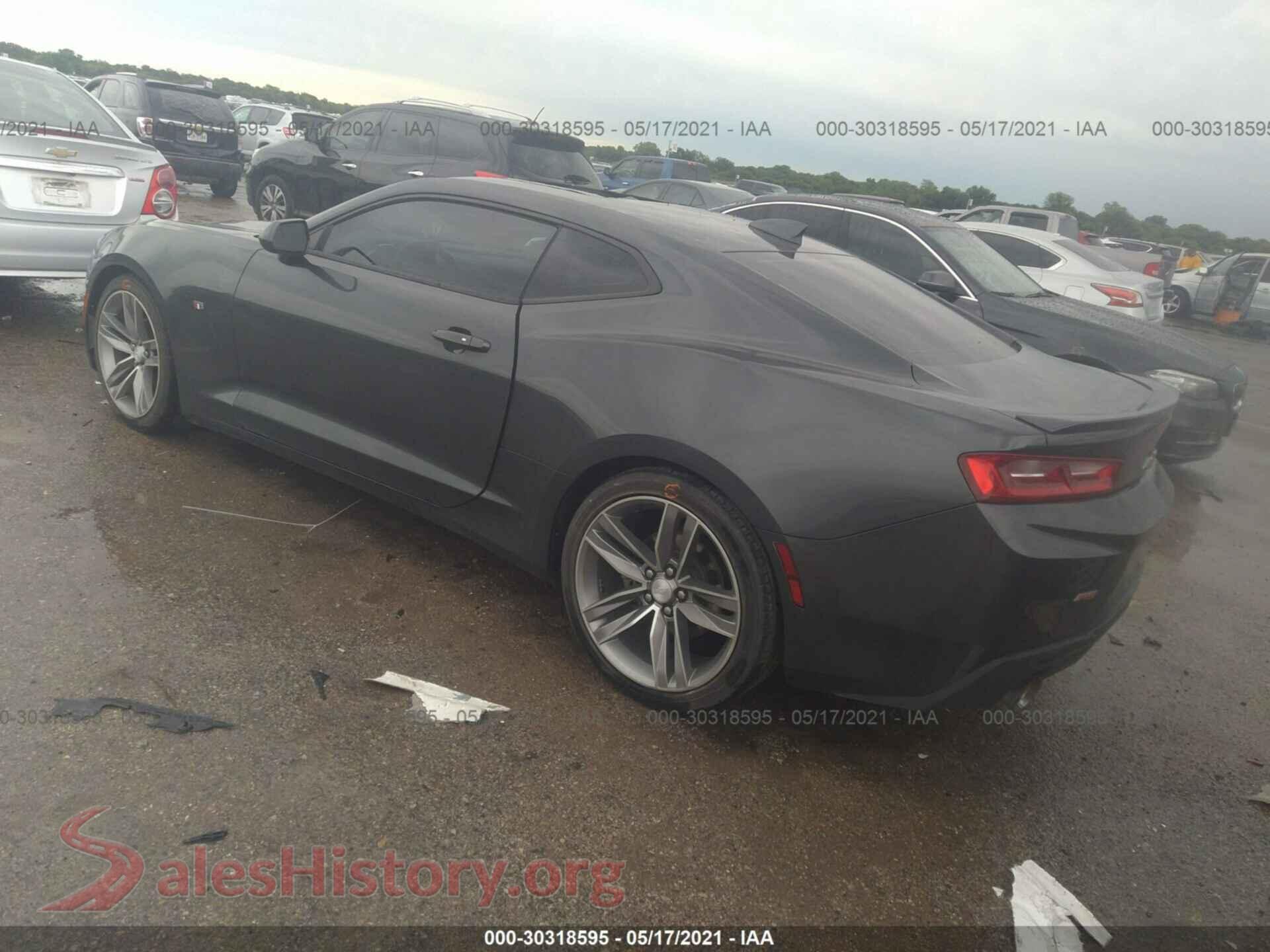 2017 CHEVROLET CAMARO VIN 1G1FB1RS5H0206420, driver side view