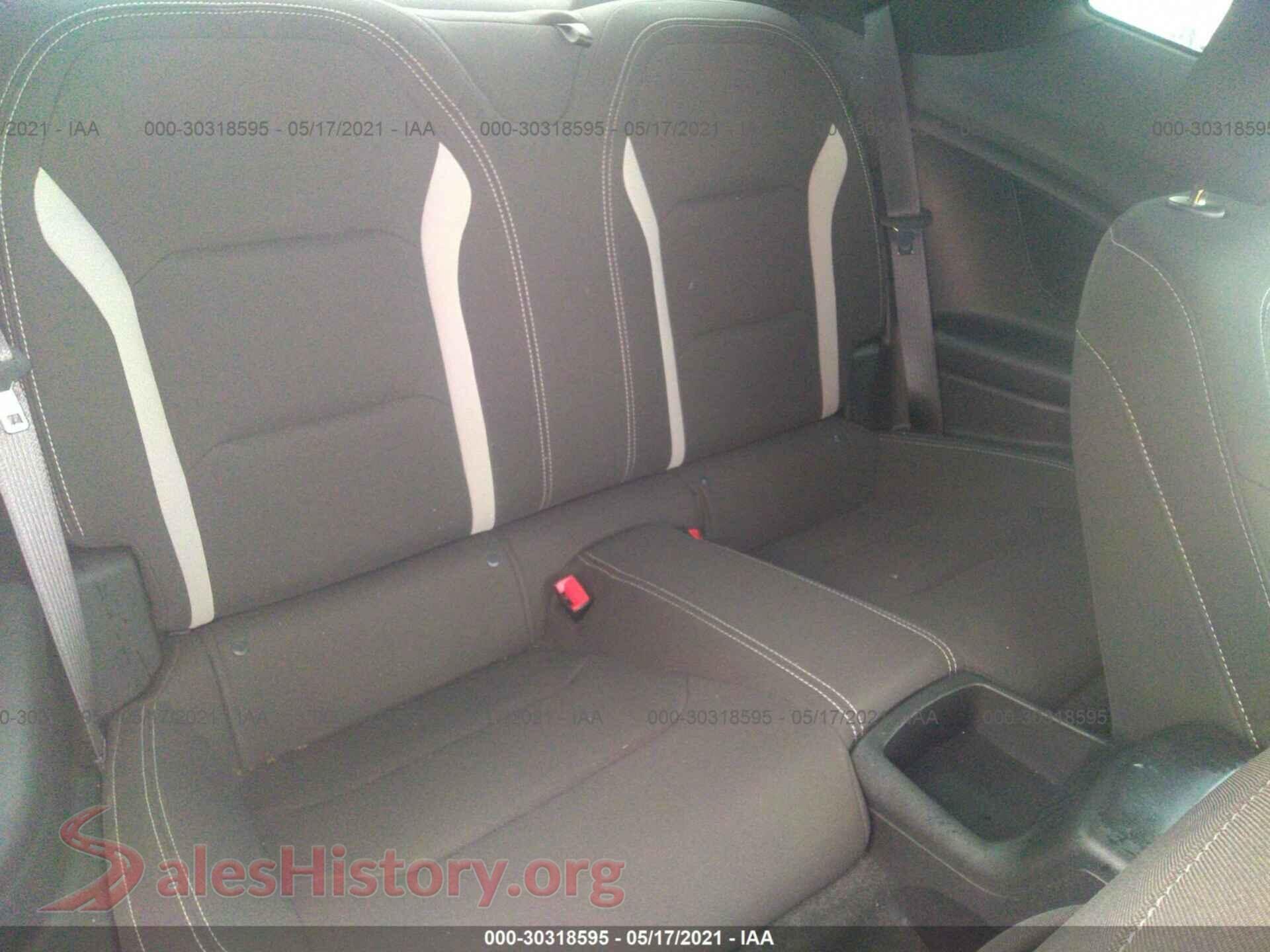 2017 CHEVROLET CAMARO VIN 1G1FB1RS5H0206420, front passenger side