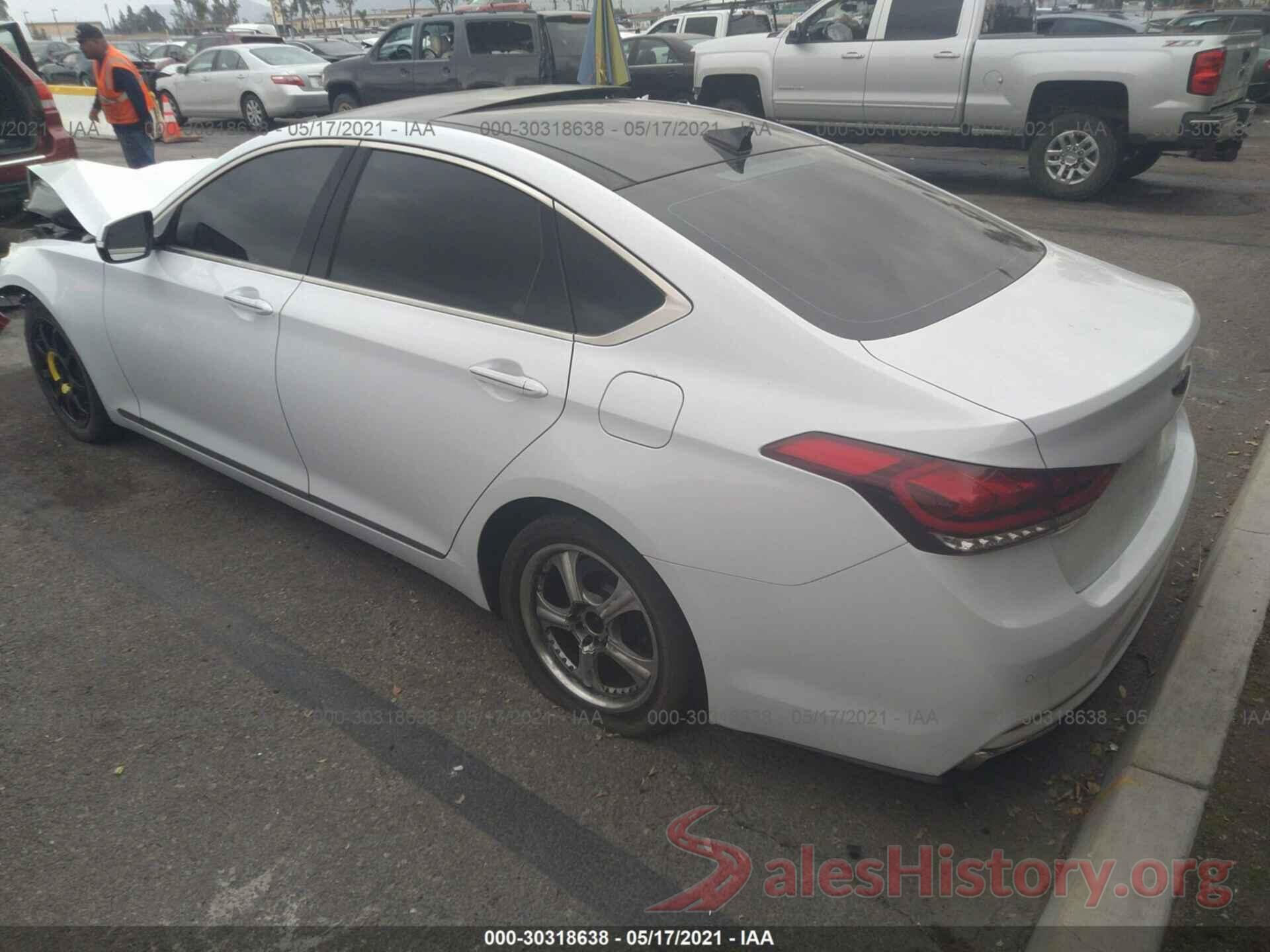 KMHGN4JE1GU140297 2016 HYUNDAI GENESIS